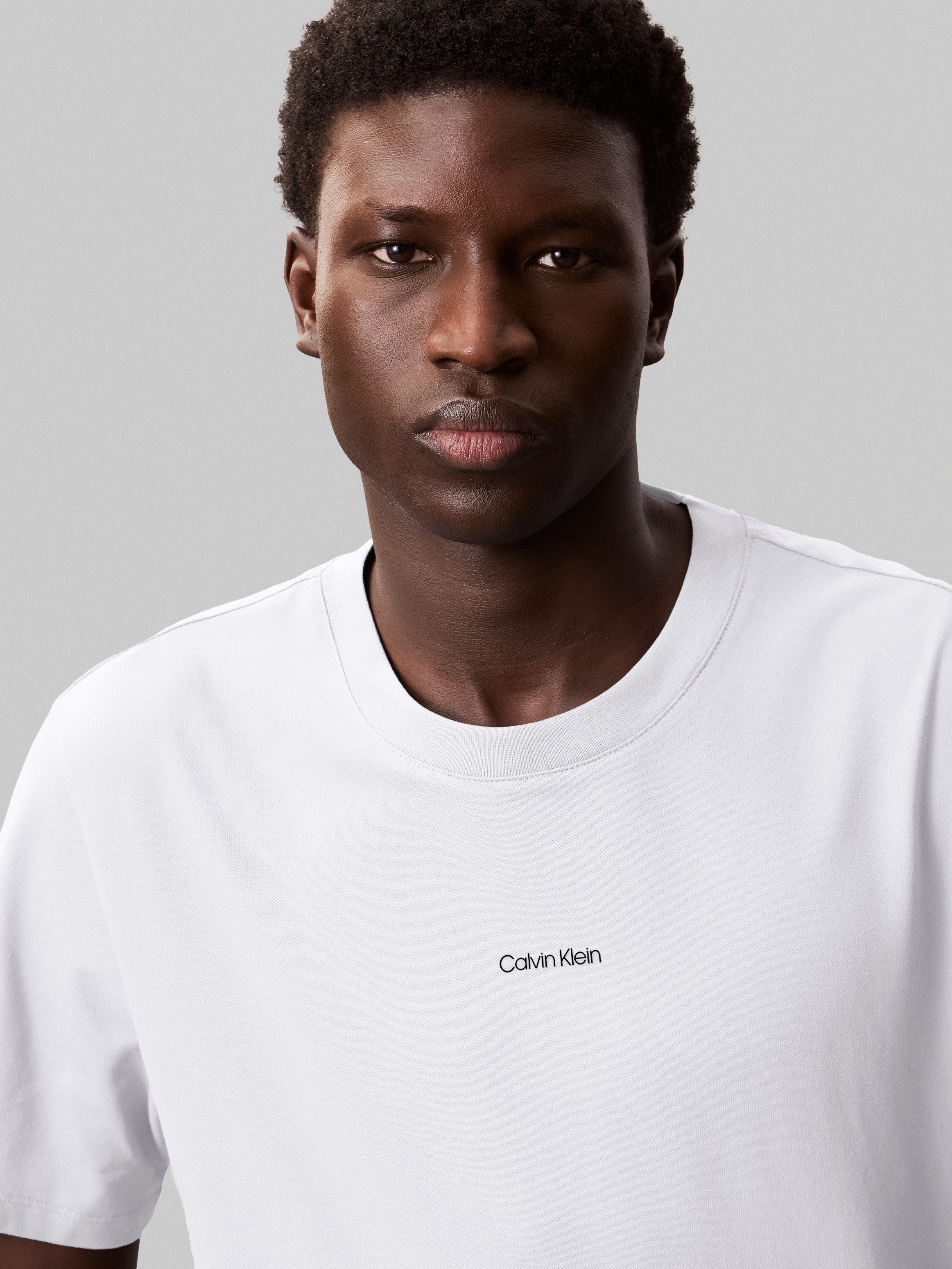 Calvin Klein T-shirt SS STRETCH PIQUE NANO EASY TEE