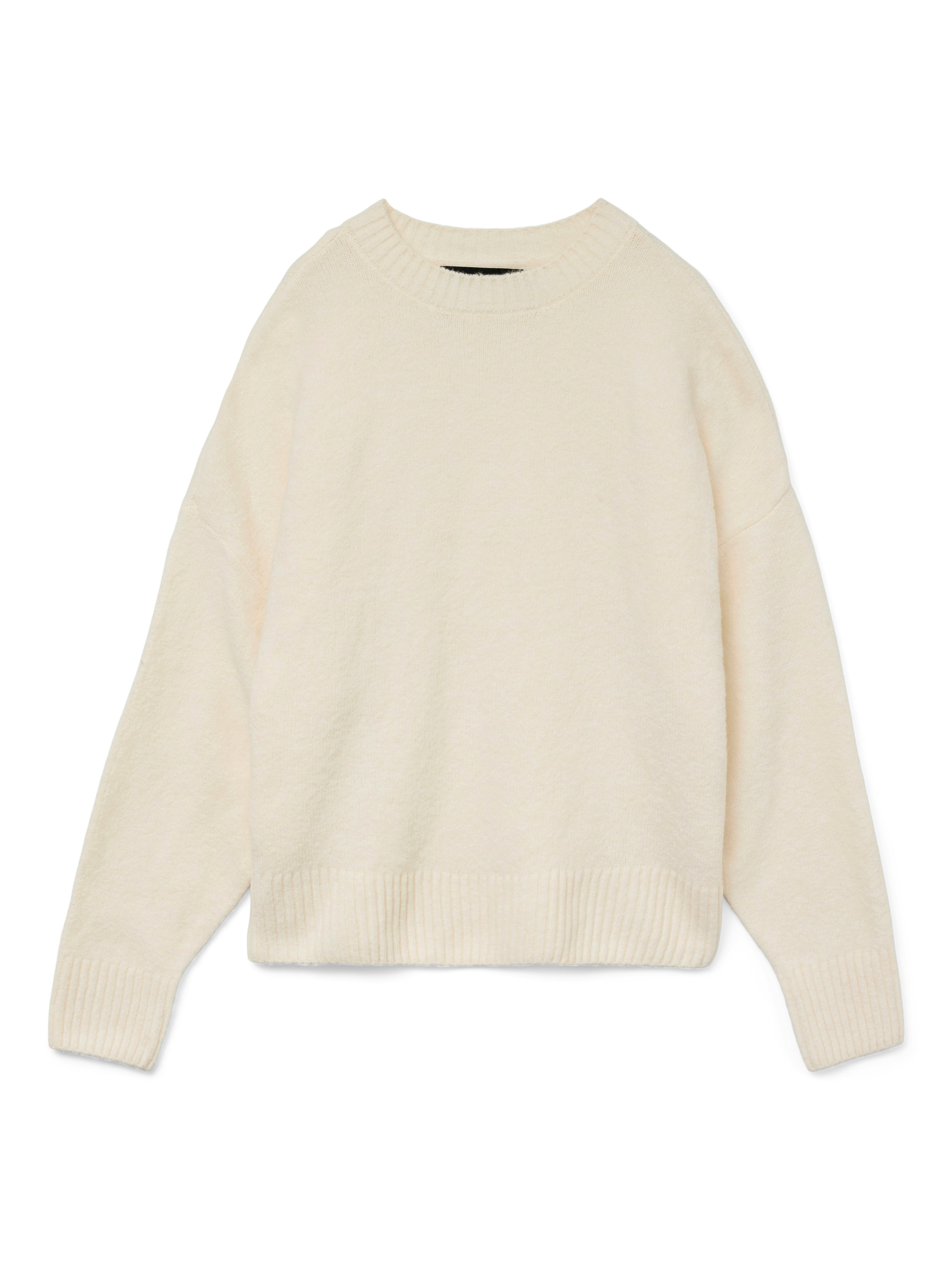 Vero Moda Gebreide trui VMBOOM LS O-NECK PULLOVER GA NOOS