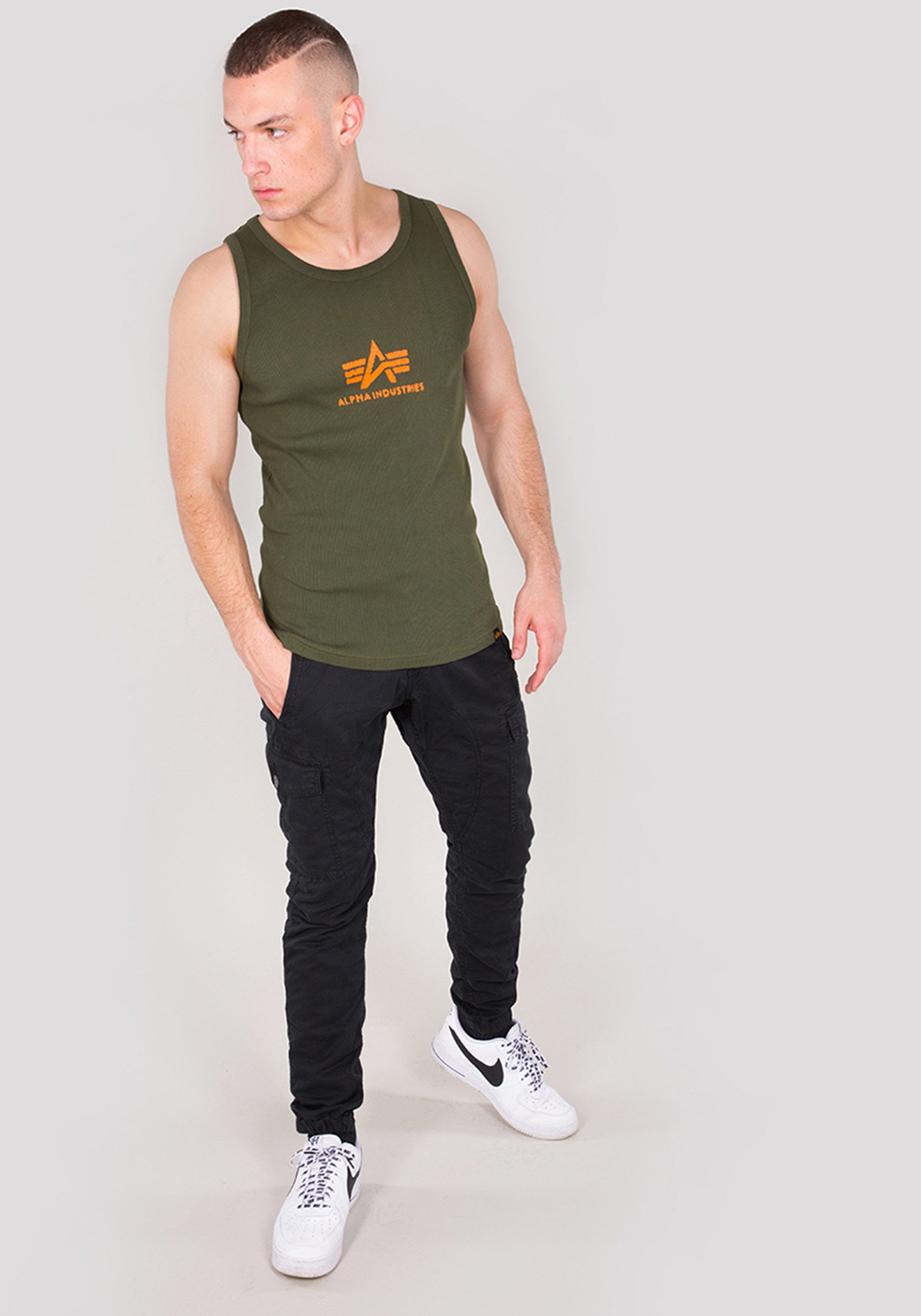 Alpha Industries Muscle-shirt  Men - Tanks Logo Tank