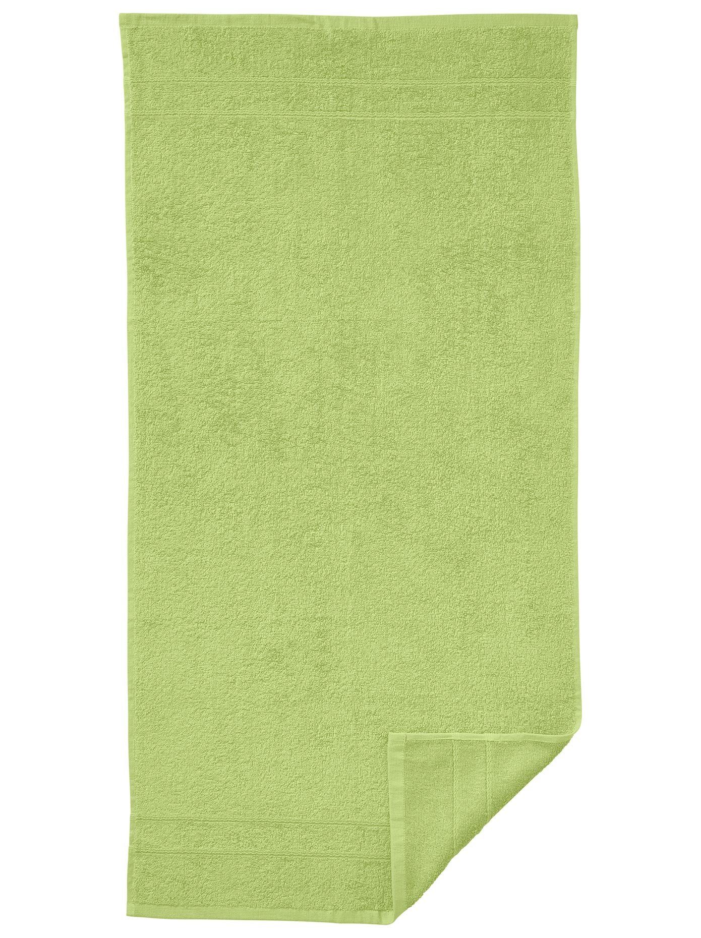 wäschepur Handdoek handdoeken groen
