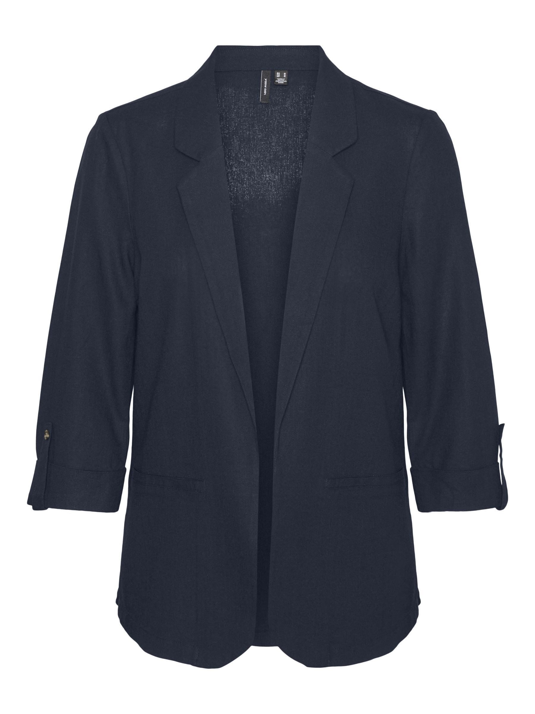 Vero Moda Korte blazer VMJESMILO 3/4 LOOSE BLAZER WVN GA NOOS