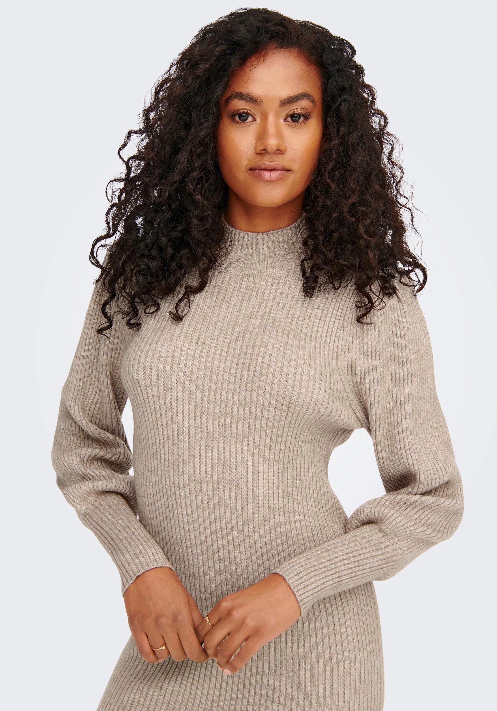 Only Gebreide jurk ONLKATIA L/S DRESS KNT NOOS