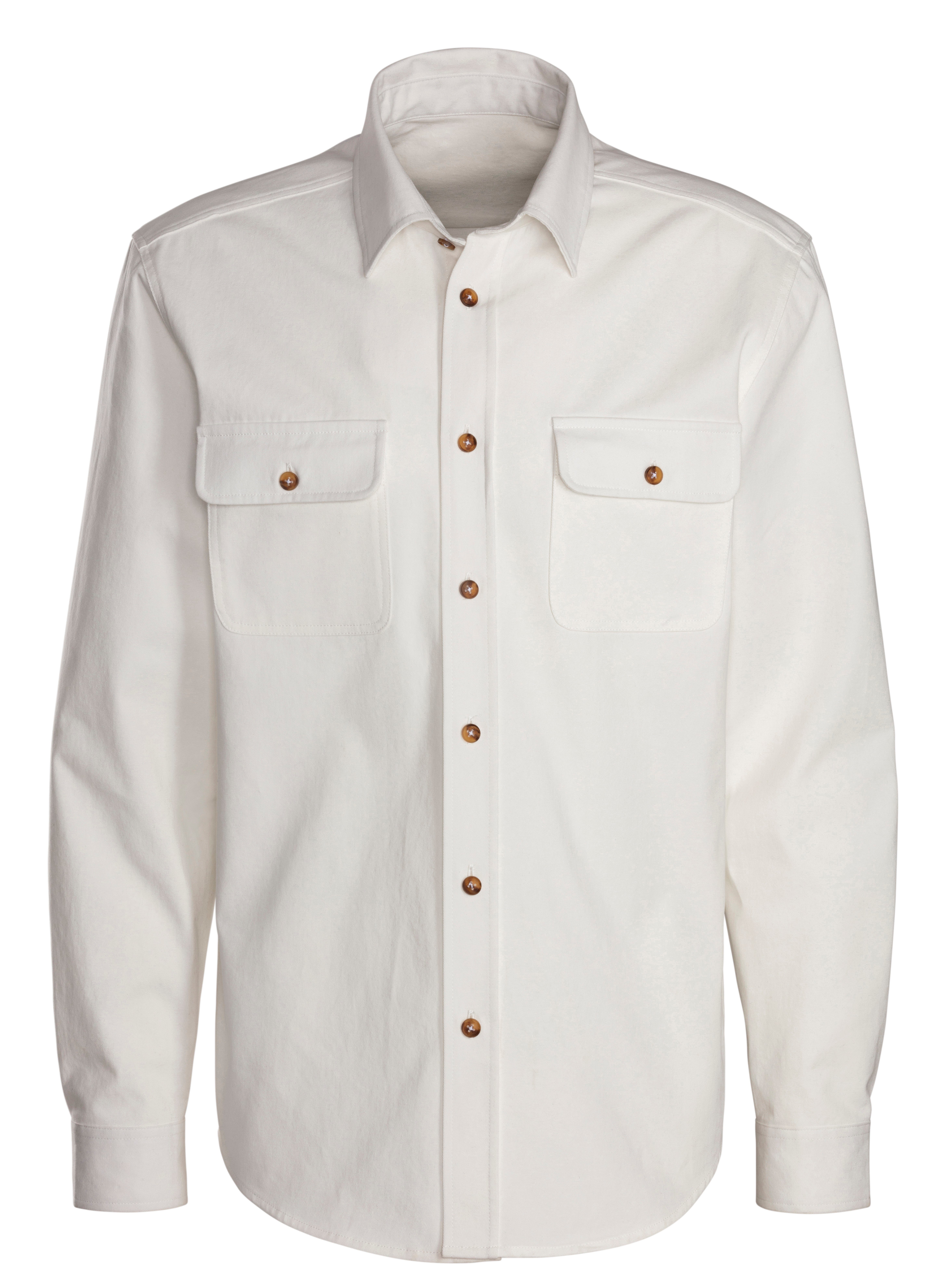 John Devin Overhemd met lange mouwen Coole overshirt