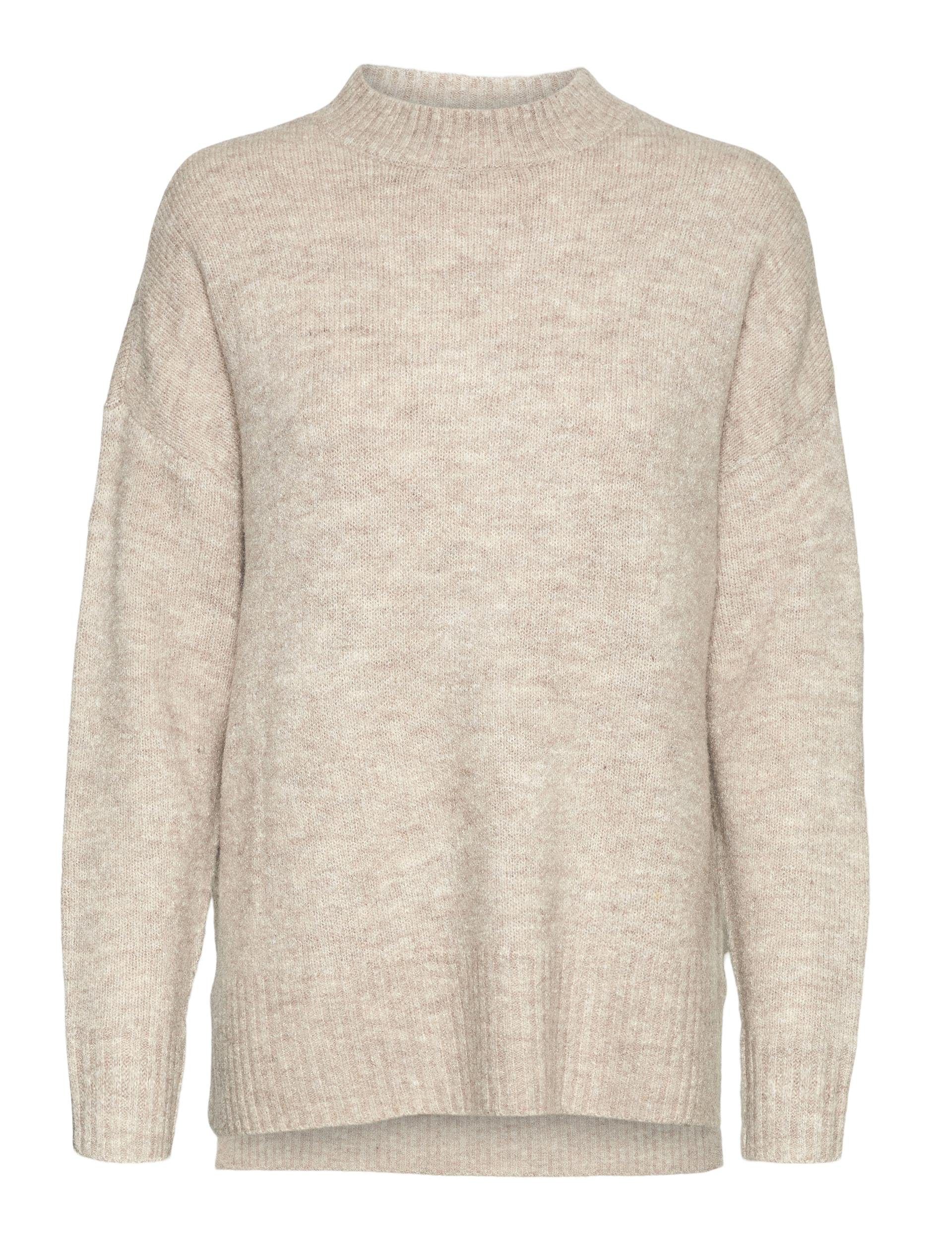Vero Moda Trui met staande kraag VMLEFILE OVERSIZE BOXY BLOUSE GA NOOS