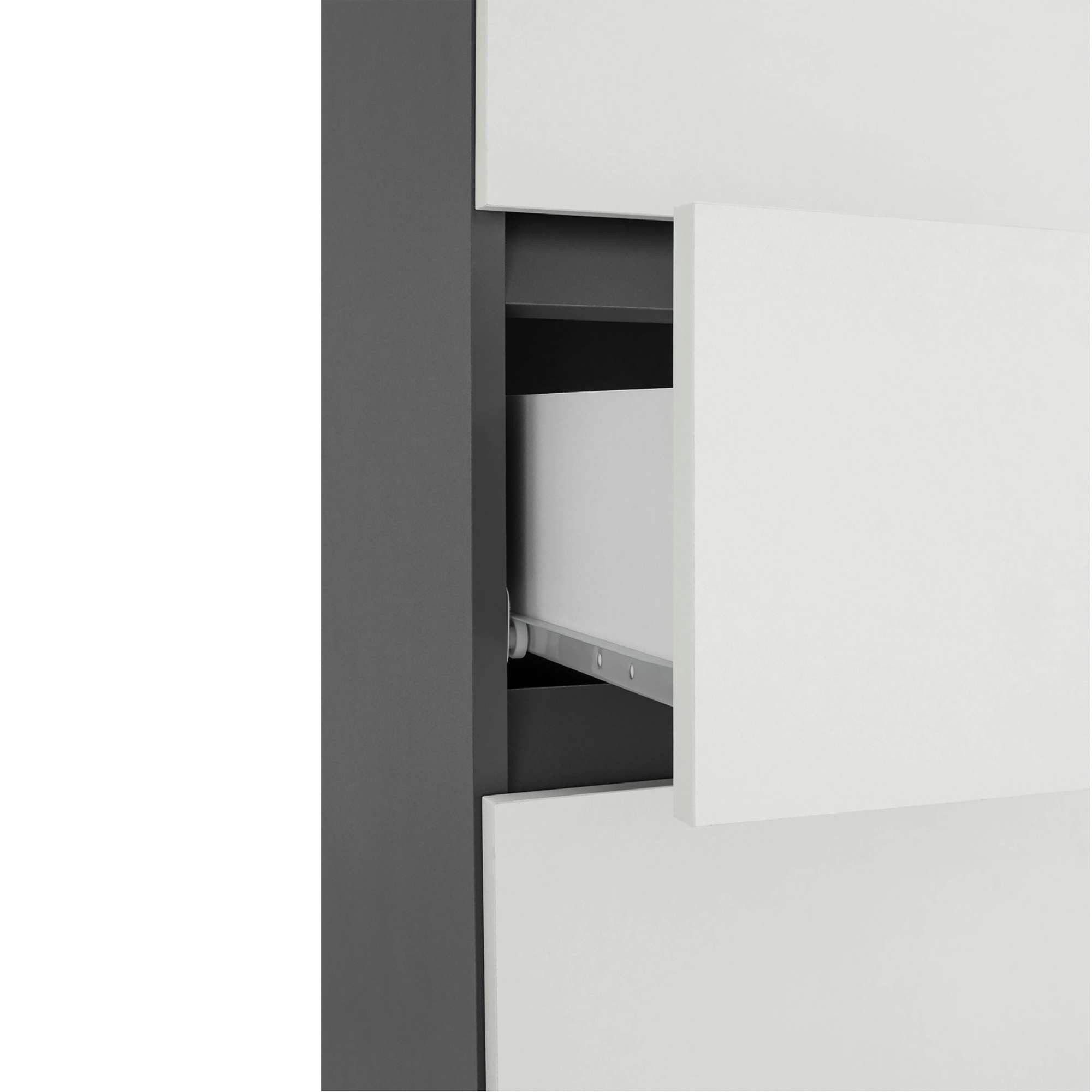 Home affaire Hoge kast Wisla met 4 deuren & 1 lade, breedte 76 cm, hoogte 180 cm