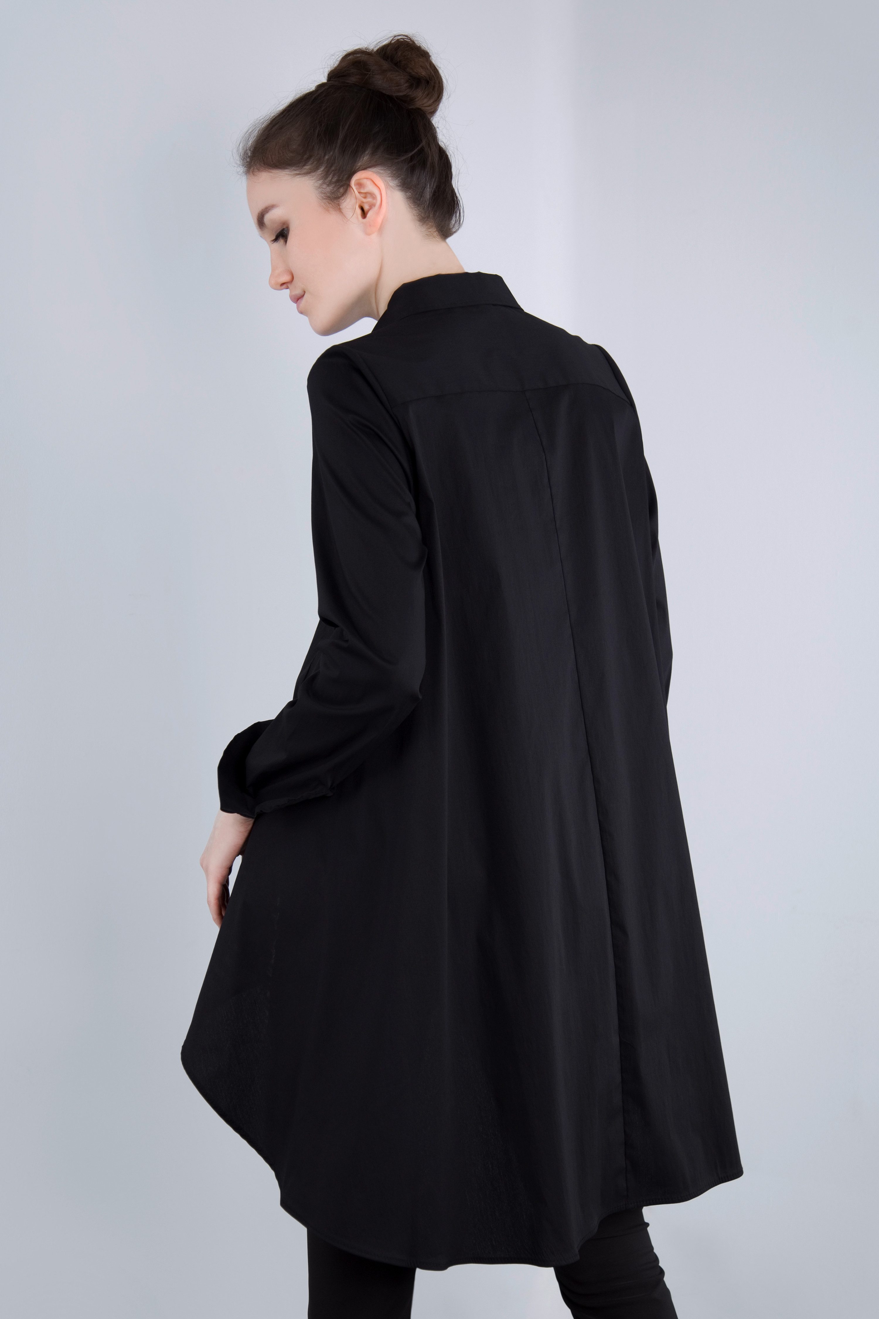 IMPERIAL Lange blouse IMP-C ED3ABF klokkend, lang model