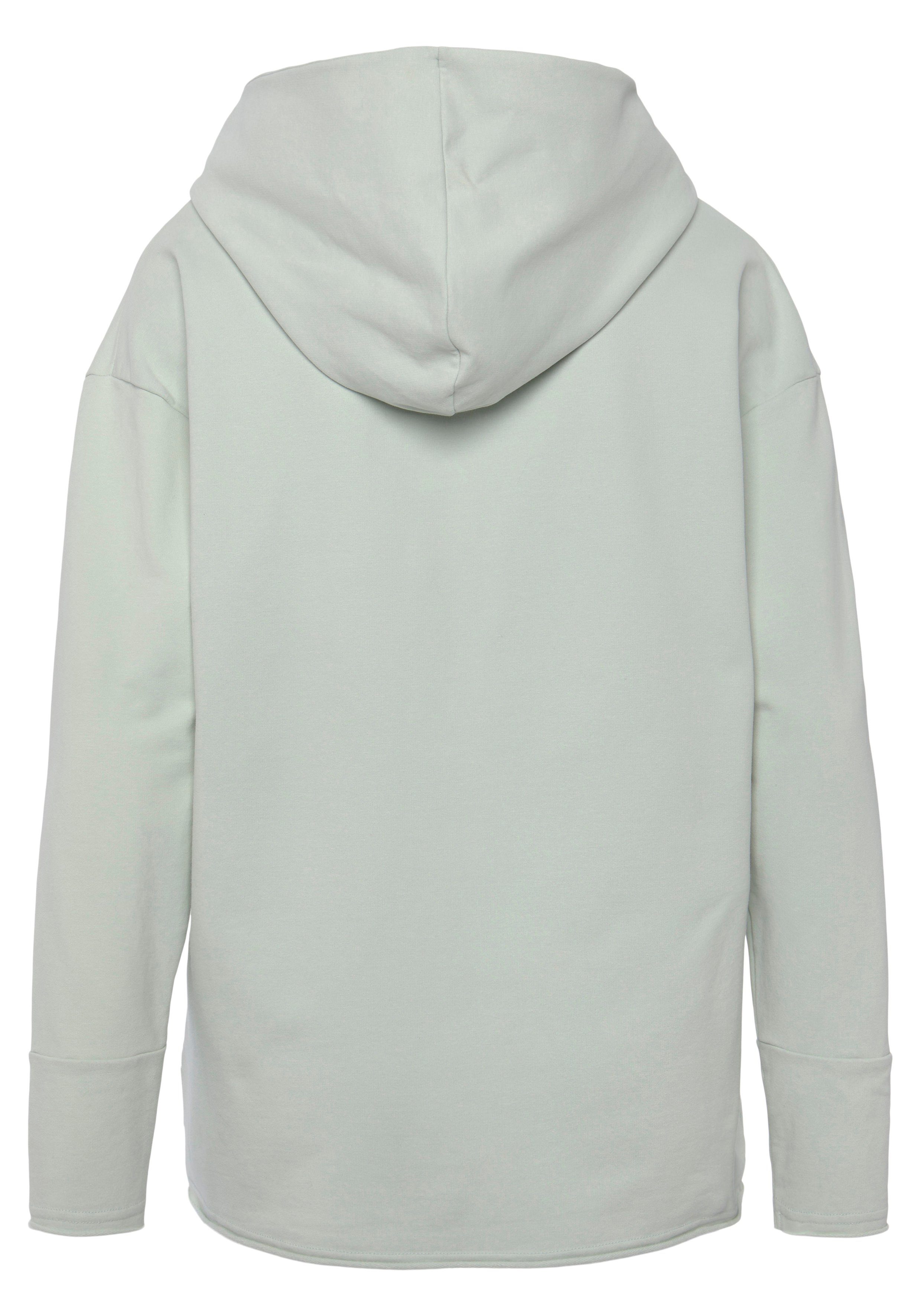Elbsand Hoodie Dea hoodie met logo-opdruk aan de voorkant