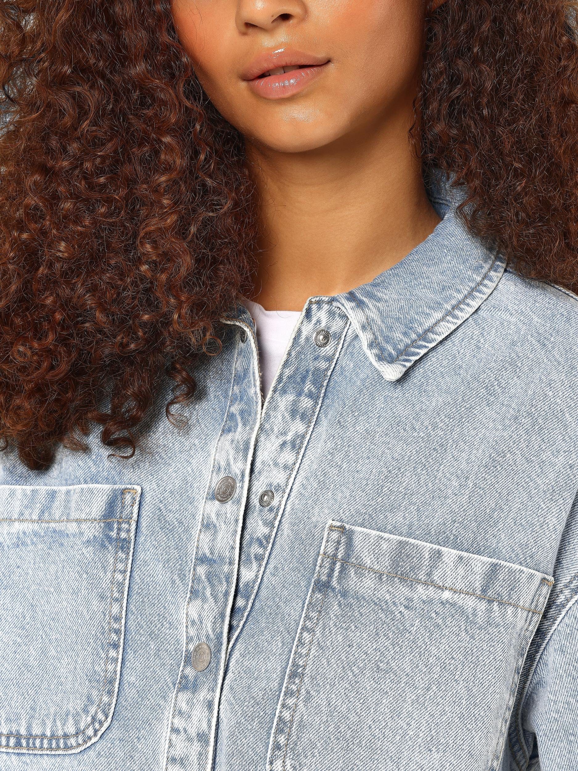 Noisy may Jeans blouse NMALVA L/S DENIM SHACKET AZ352LB NOOS