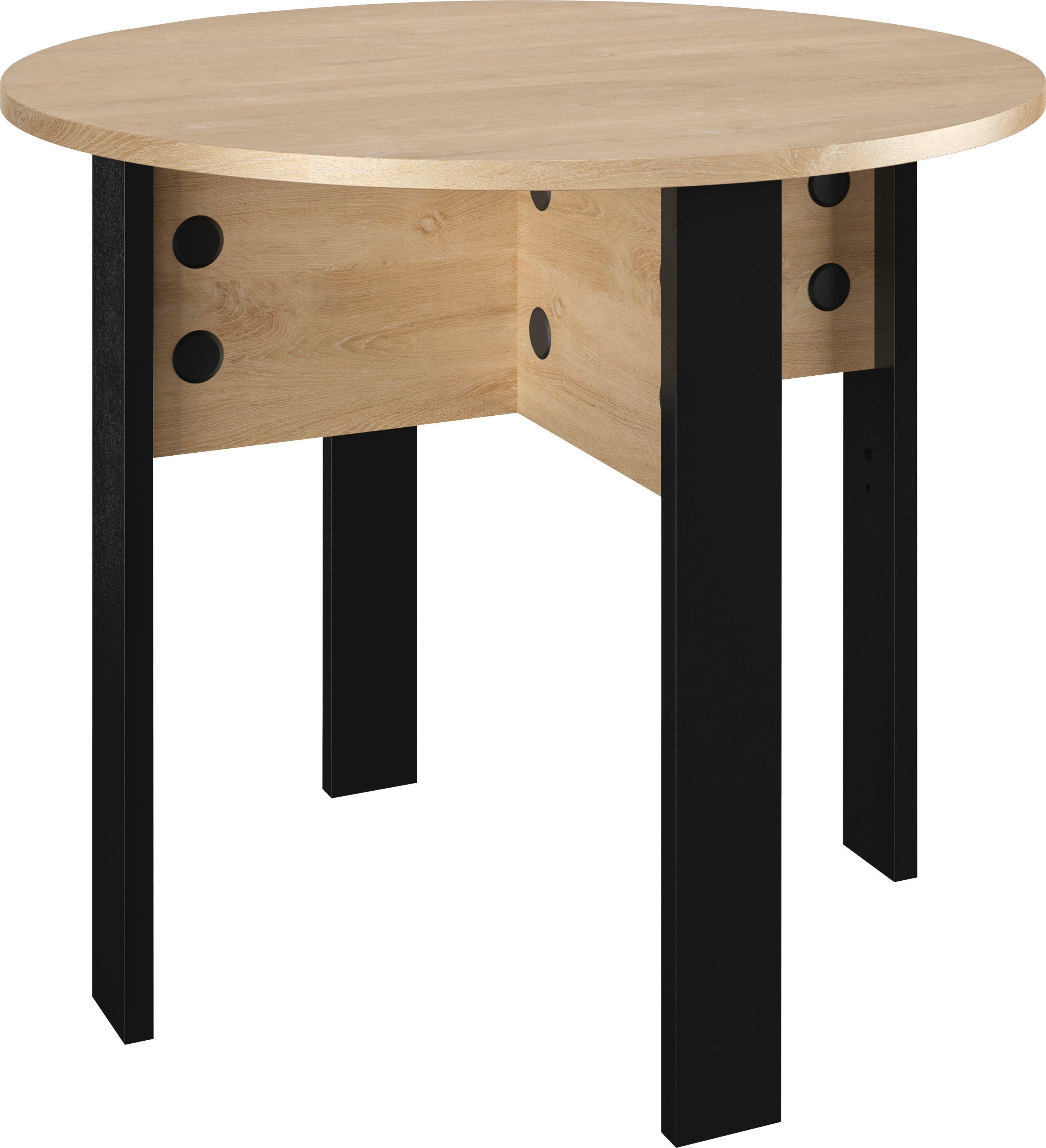 Gami Bijzettafel Faro moderne industriële look bijzettafels beige