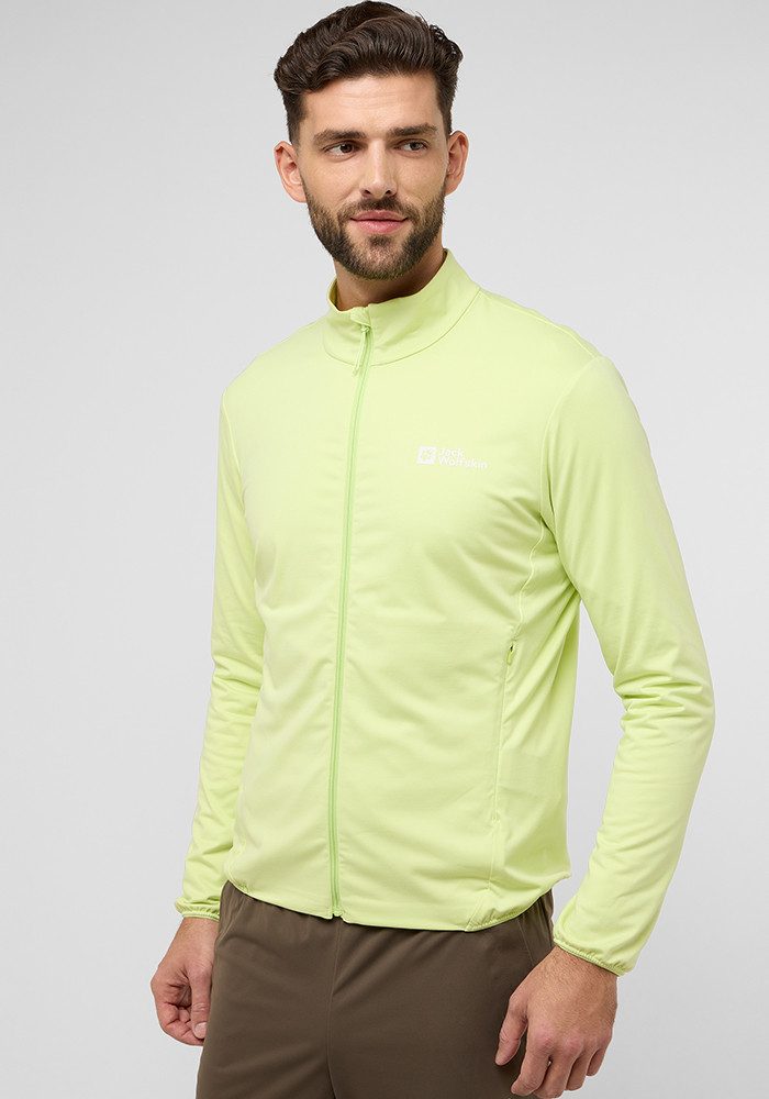 Jack Wolfskin Prelight Trail FZ Men Functioneel jack met lange mouwen Heren XL cool matcha cool matcha