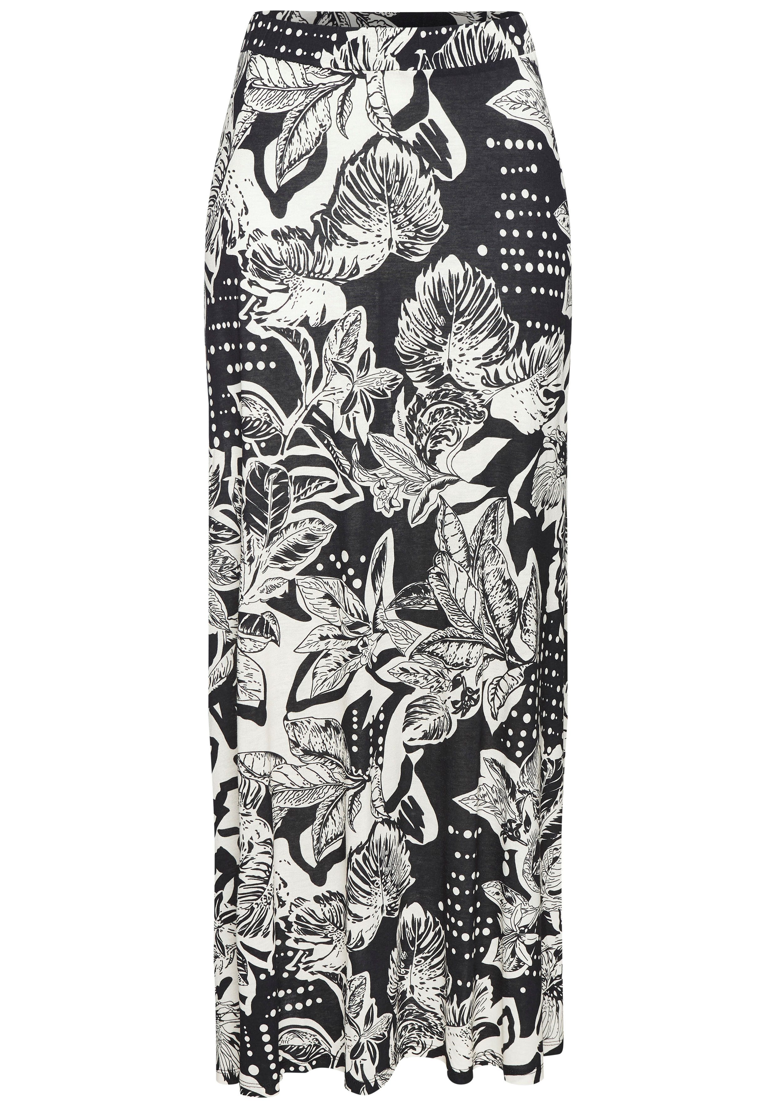 Vivance Maxirok met alloverprint, zomerrok, casual