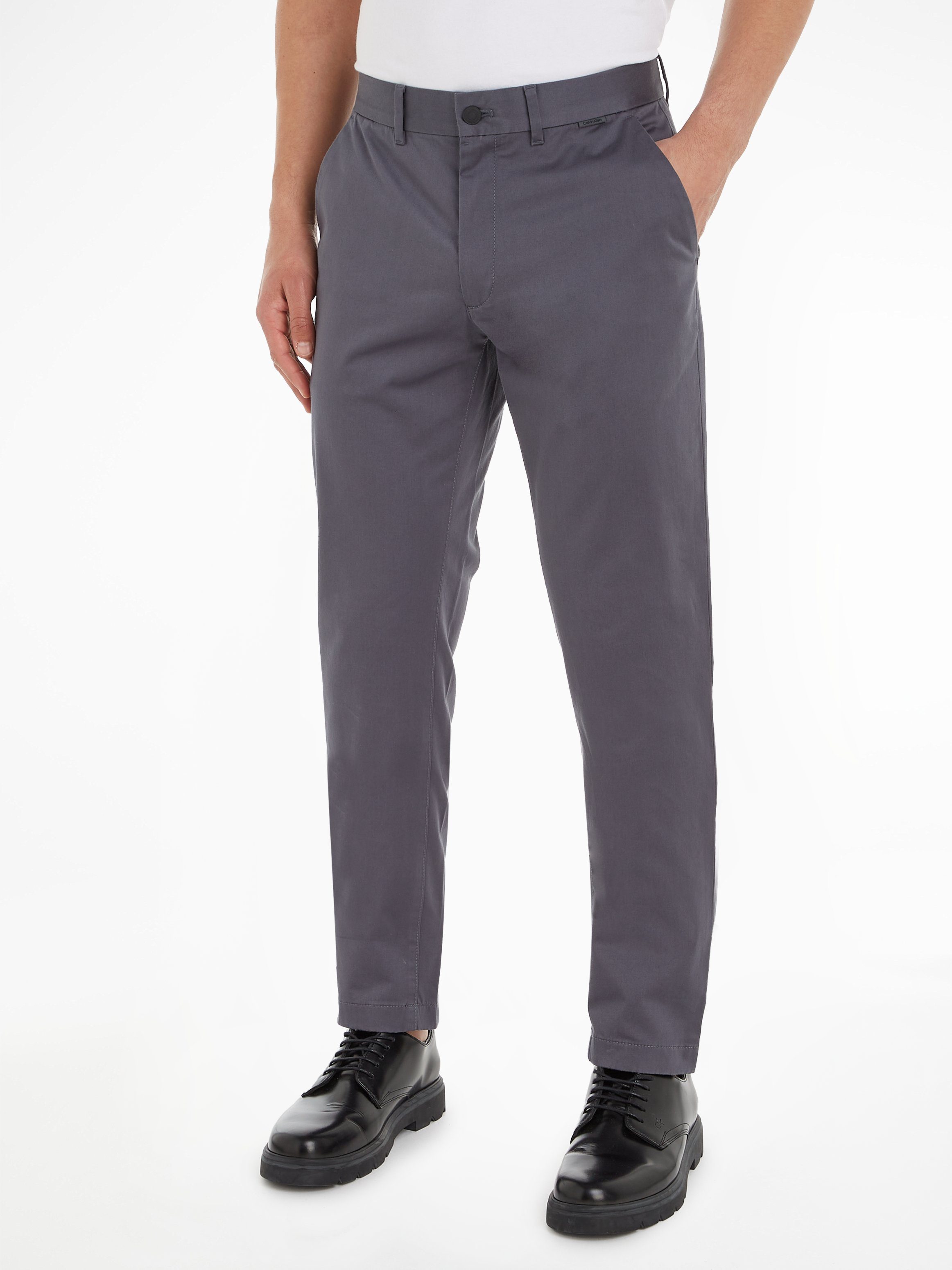 Calvin Klein Chino SATEEN STRETCH SLIM CHINO