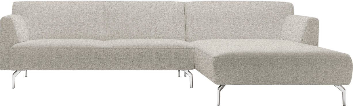 Creation BY ROLF BENZ Hoekbank CR.446 in een minimalistische, gewichtloze look, breedte 275 cm