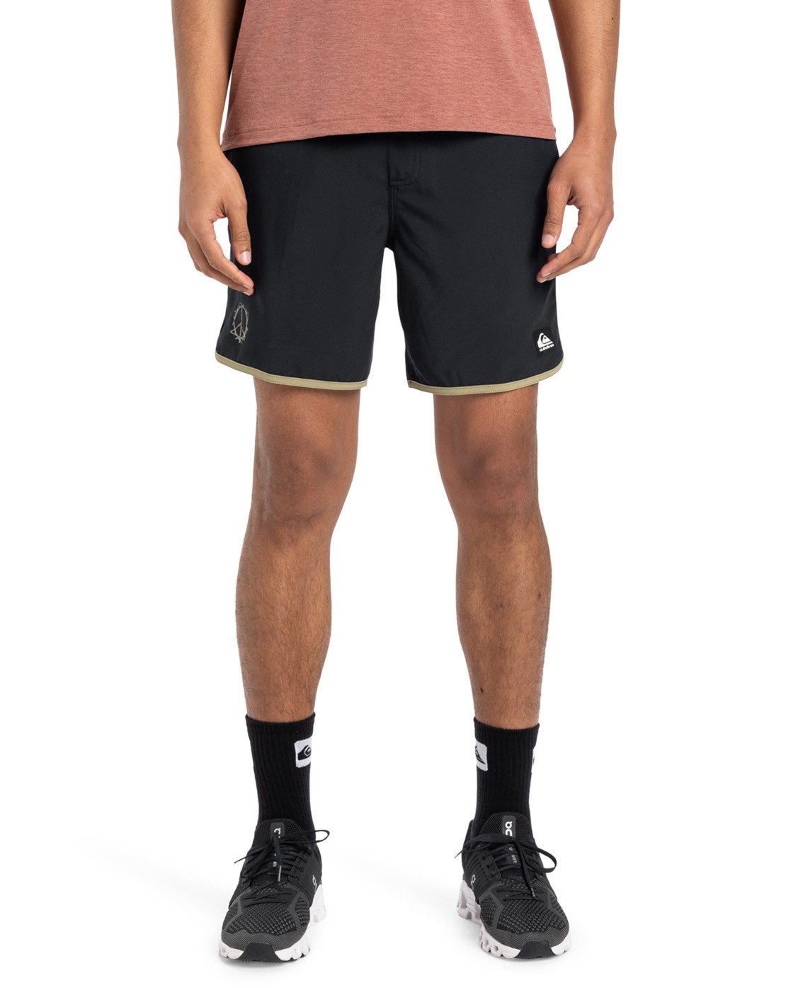 Quiksilver Boardshort Omni Scallop 17" heren broeken maat M zwart