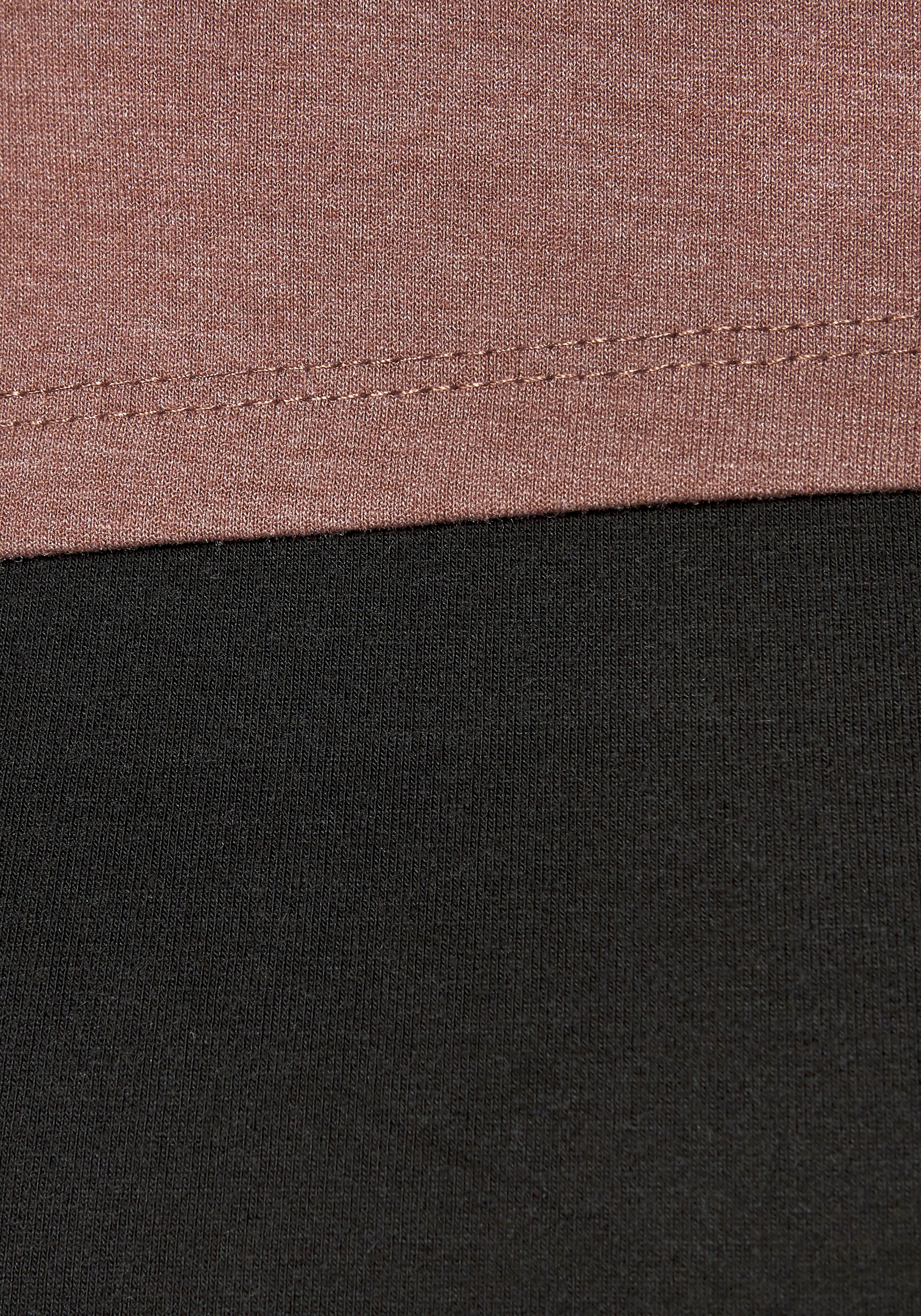 active by Lascana Layer-shirt 2-in-1 t-shirt in laagjesdesign