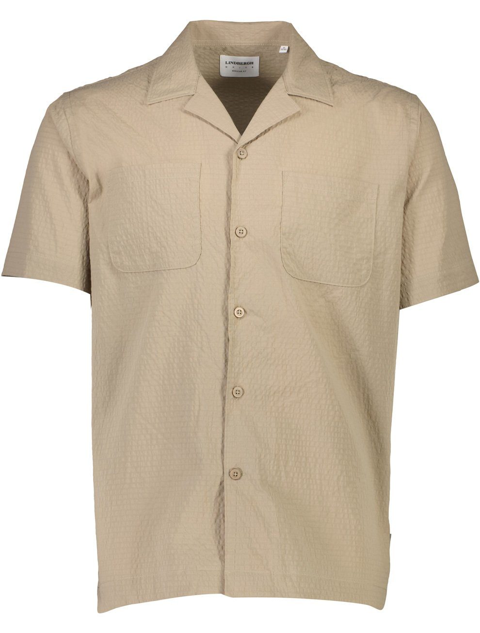 LINDBERGH Overhemd met korte mouwen Shirt+Shorts Set in set met bijpassende shorts (2-delig)