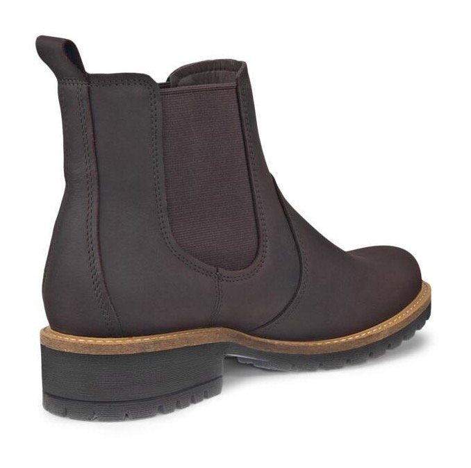 Ecco Chelsea-boots ELAINA , instaplaarzen, enkellaars, blokhak, met stretch