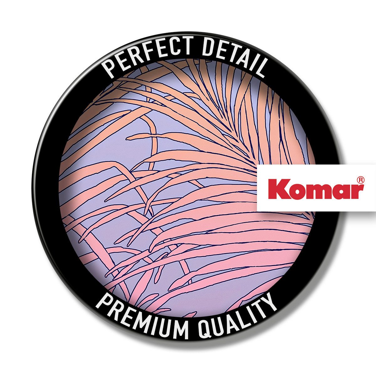 Komar Fotobehang Komar vlies fotobehang - Palm Foglie - maat 200 x 250 cm (set)