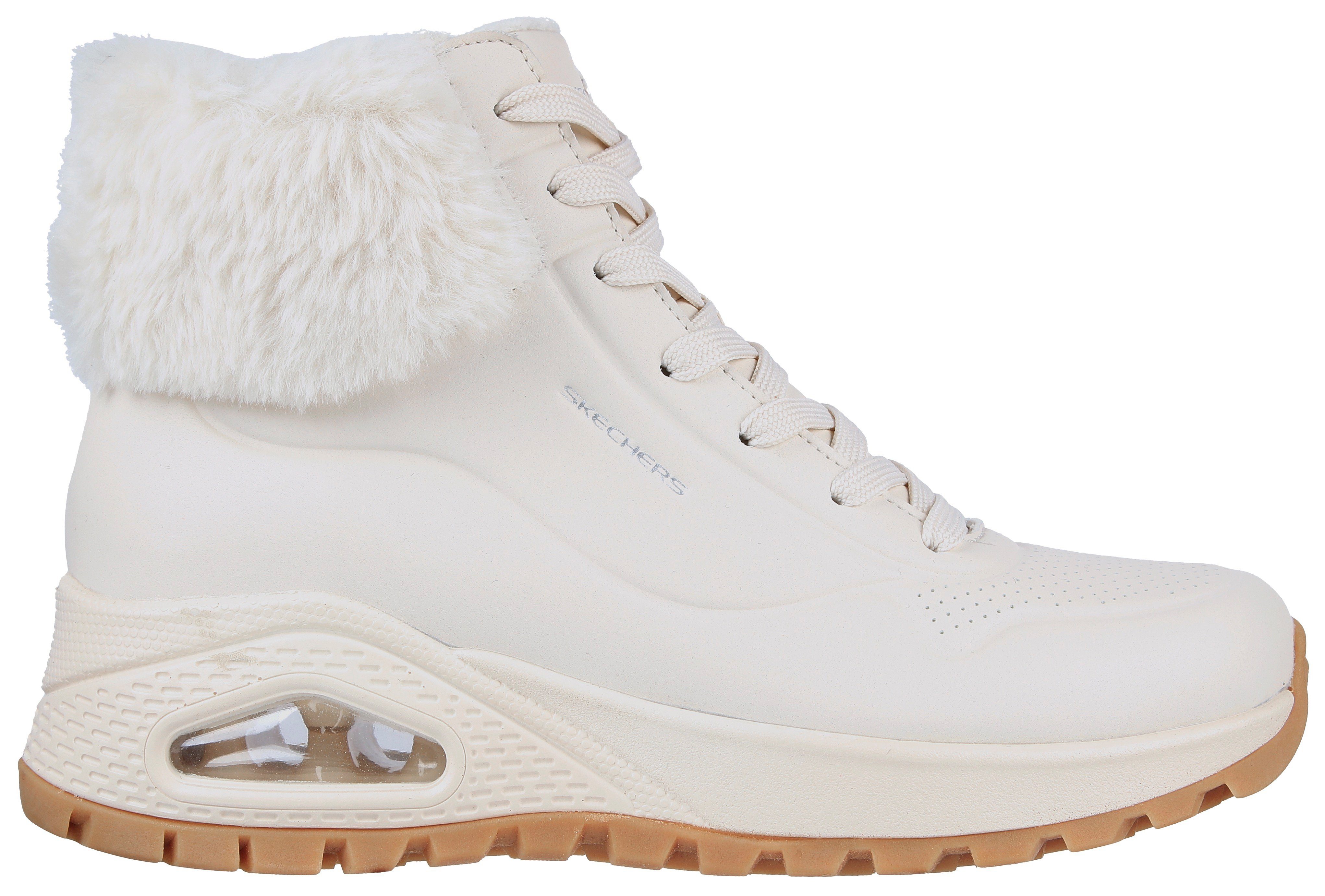Skechers Veterschoenen UNO RUGGED - FALL AIR Winterlaarzen met Air-Cooled Memory Foam® comfort binnenzool