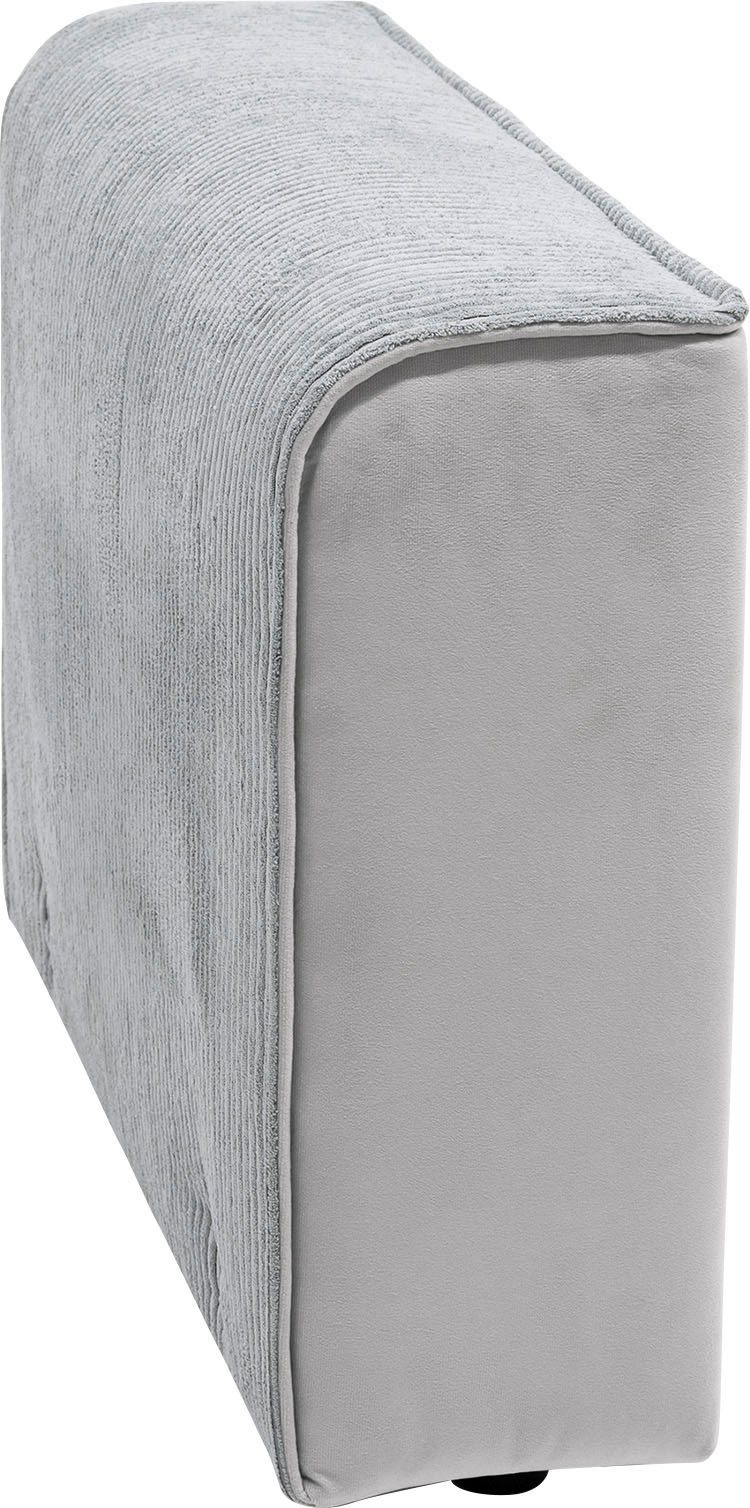RAUM.ID Sofaelement Modulid als module of afzonderlijk te gebruiken, in ribfluweel (1 stuk)