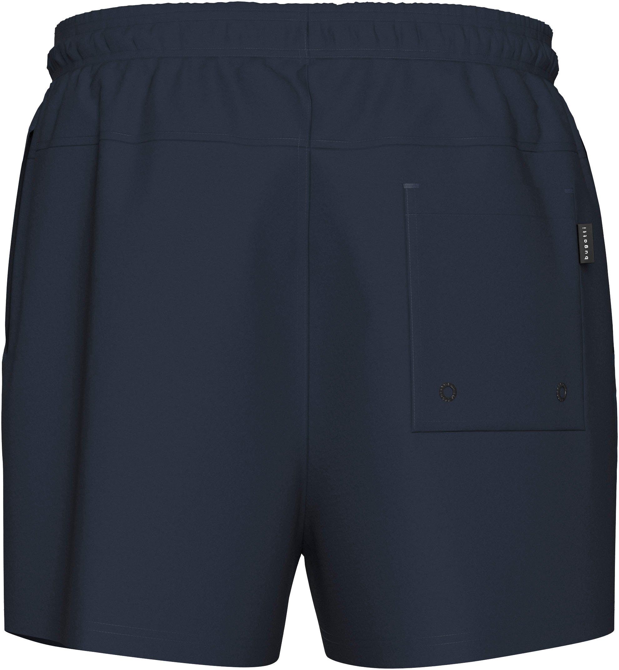 bugatti Zwemshort met merkopdruk op de koorden