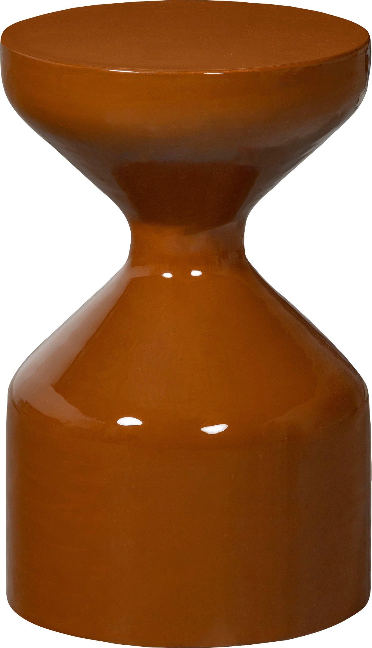 WOOOD Bijzettafel Floyd van metaal, h 47 cm x b 30 cm