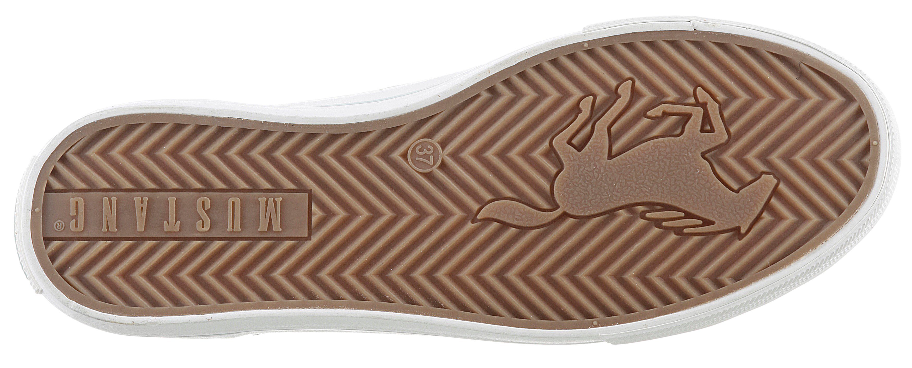 Mustang Shoes Sneakers met zijrits, vrijetijdsschoen, lage schoen, veterschoen