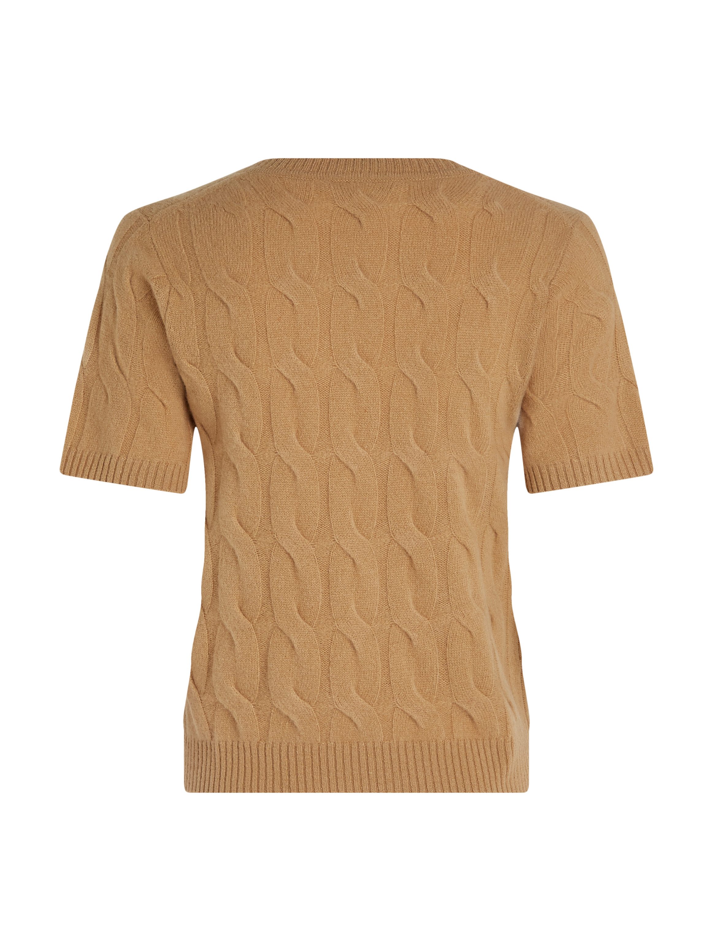 Tommy Hilfiger Gebreide trui SOFT WOOL CABLE SS HENLEY