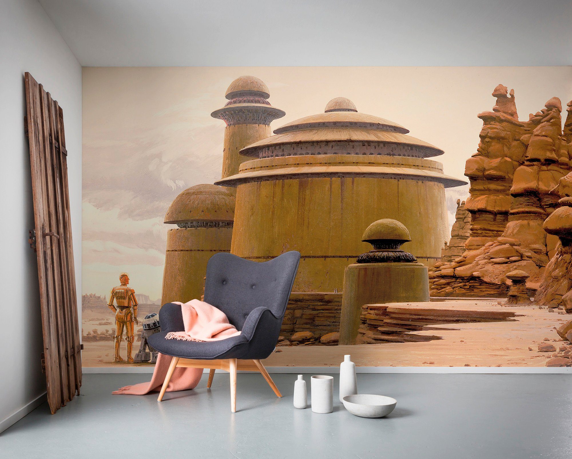 Komar Vliesbehang Star Wars Classic RMQ Jabbas Palace (set)