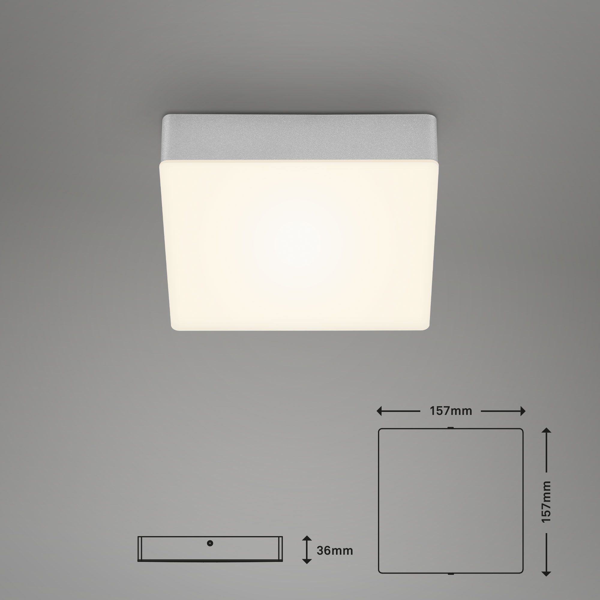 Briloner Leuchten Opbouwarmatuur Flame