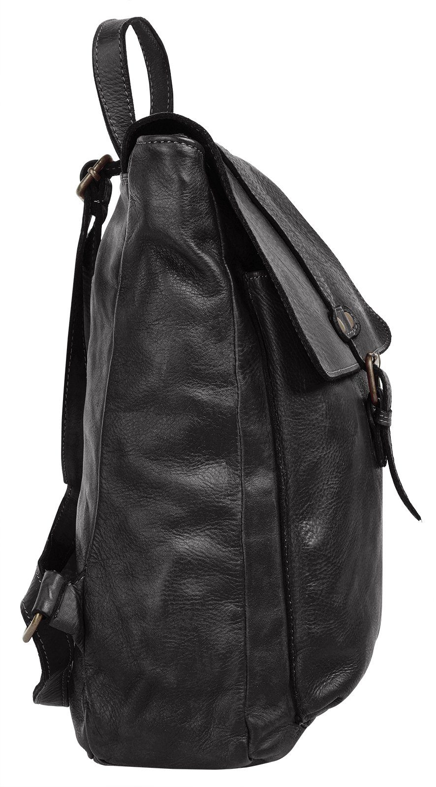 Samantha Look Rugzak echt leer, made in italy