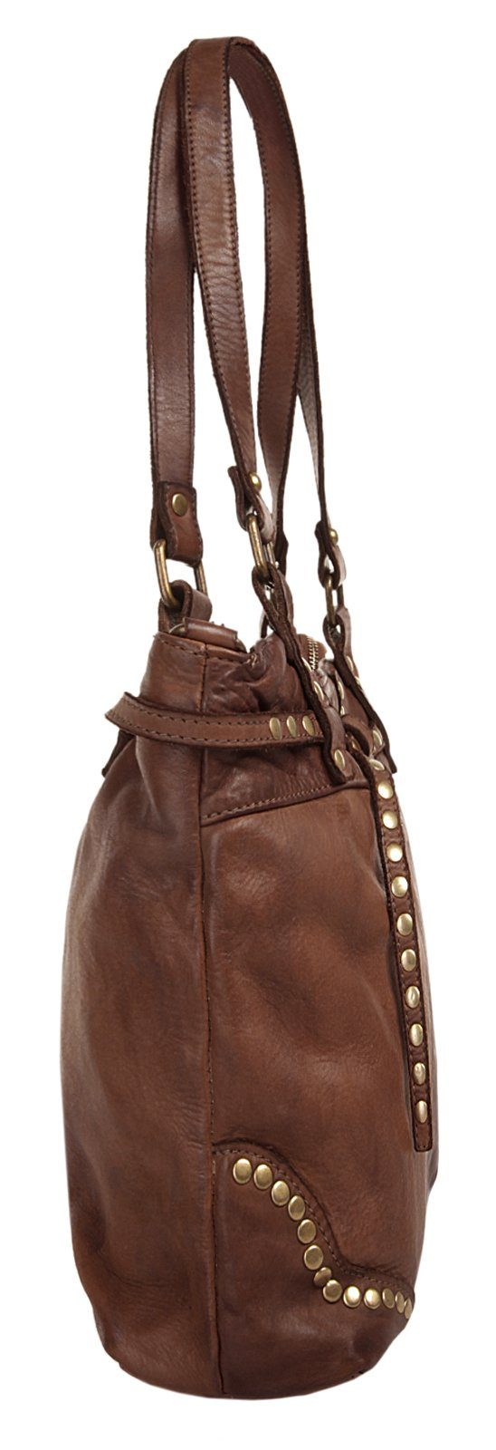 Samantha Look Shopper echt leer, made in italy
