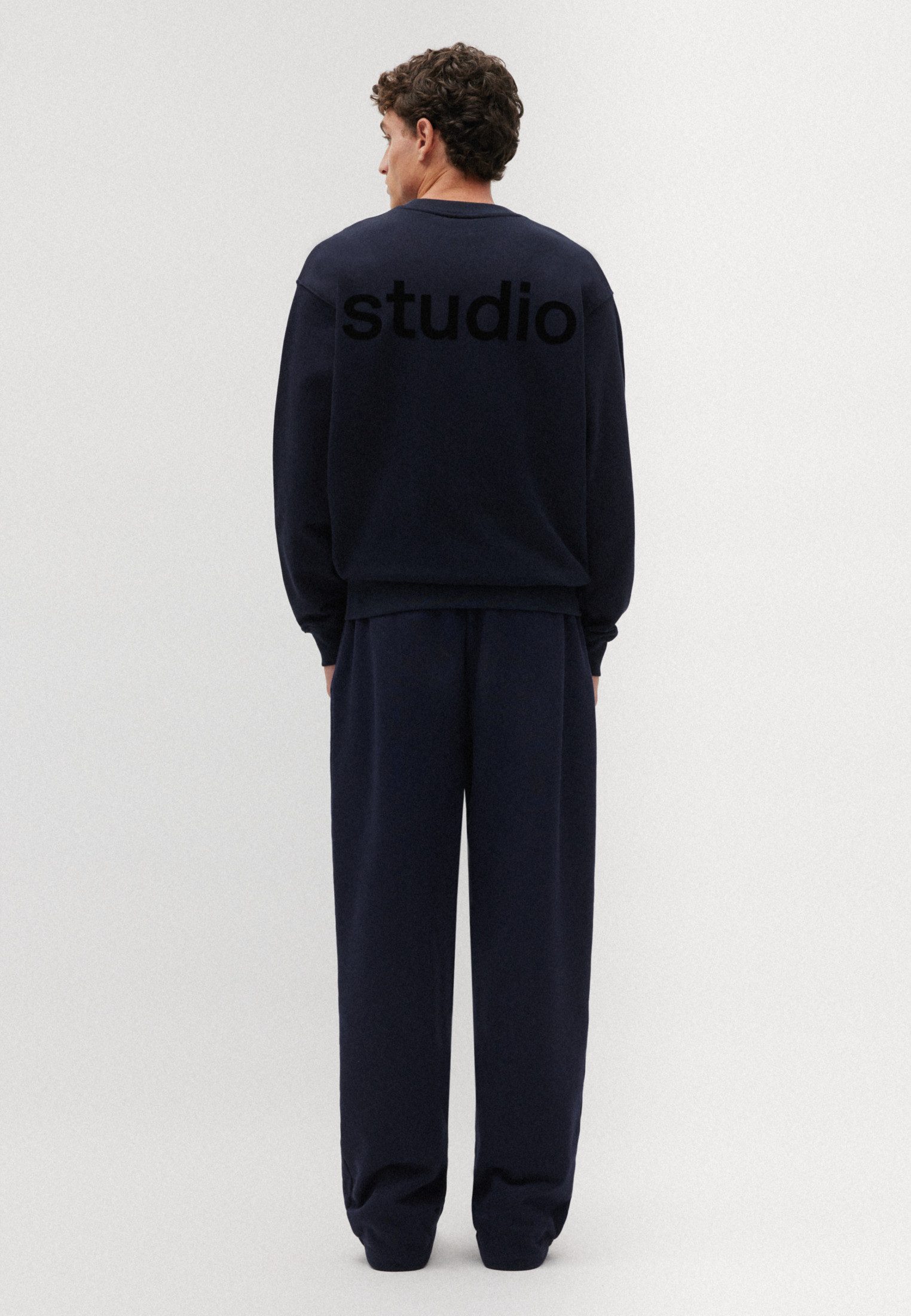 studio seidensticker Sweatshirt Studio Lange mouwen ronde hals uni