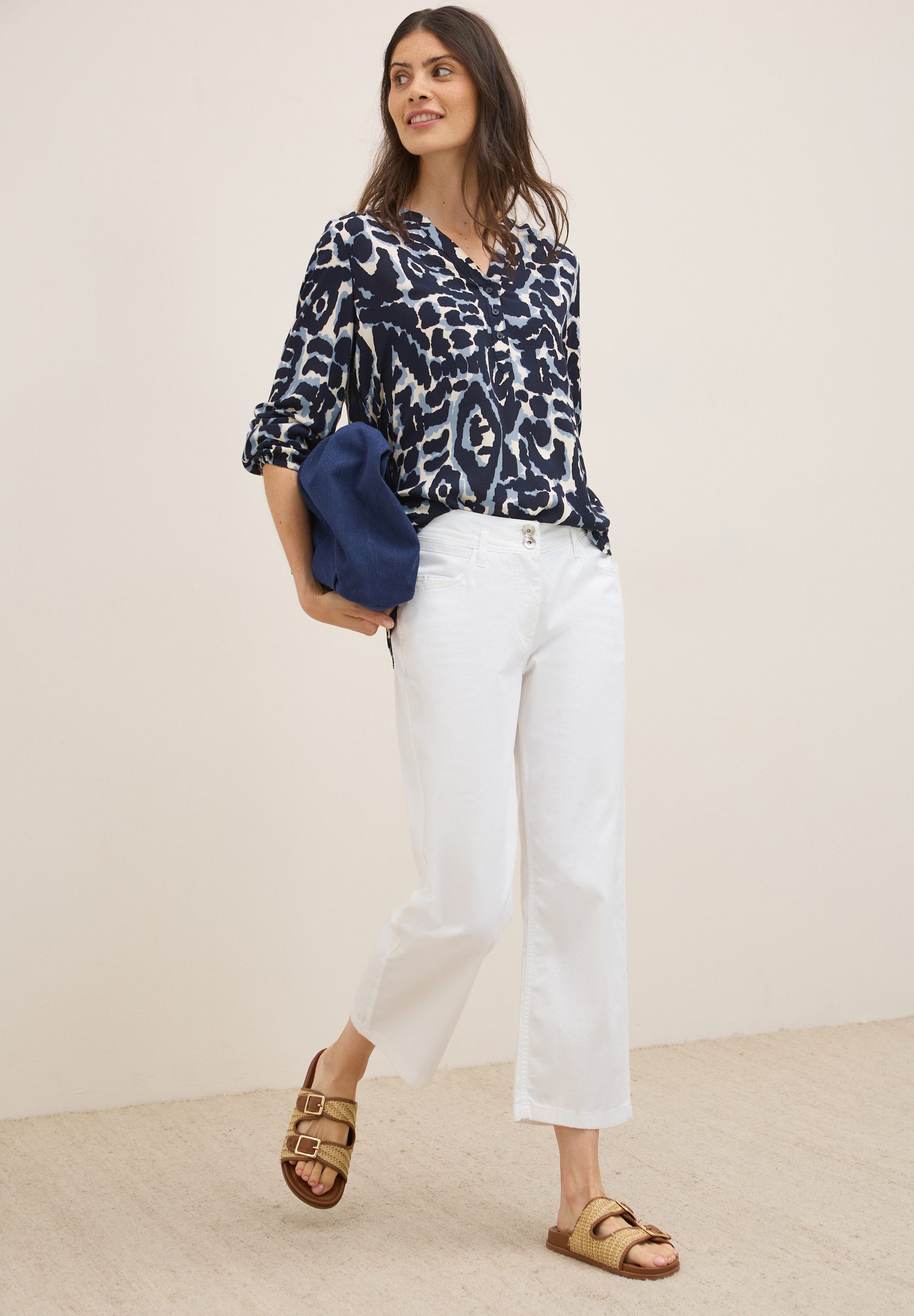 Cecil Blouse met lange mouwen met print all-over