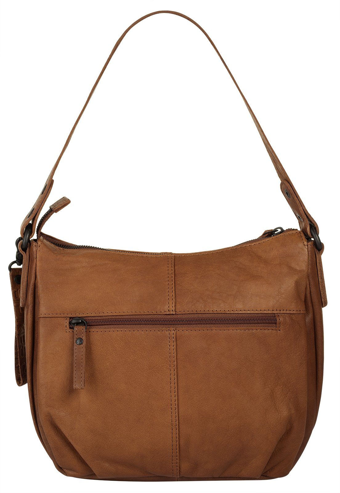 Spikes & Sparrow Schoudertas echt leder