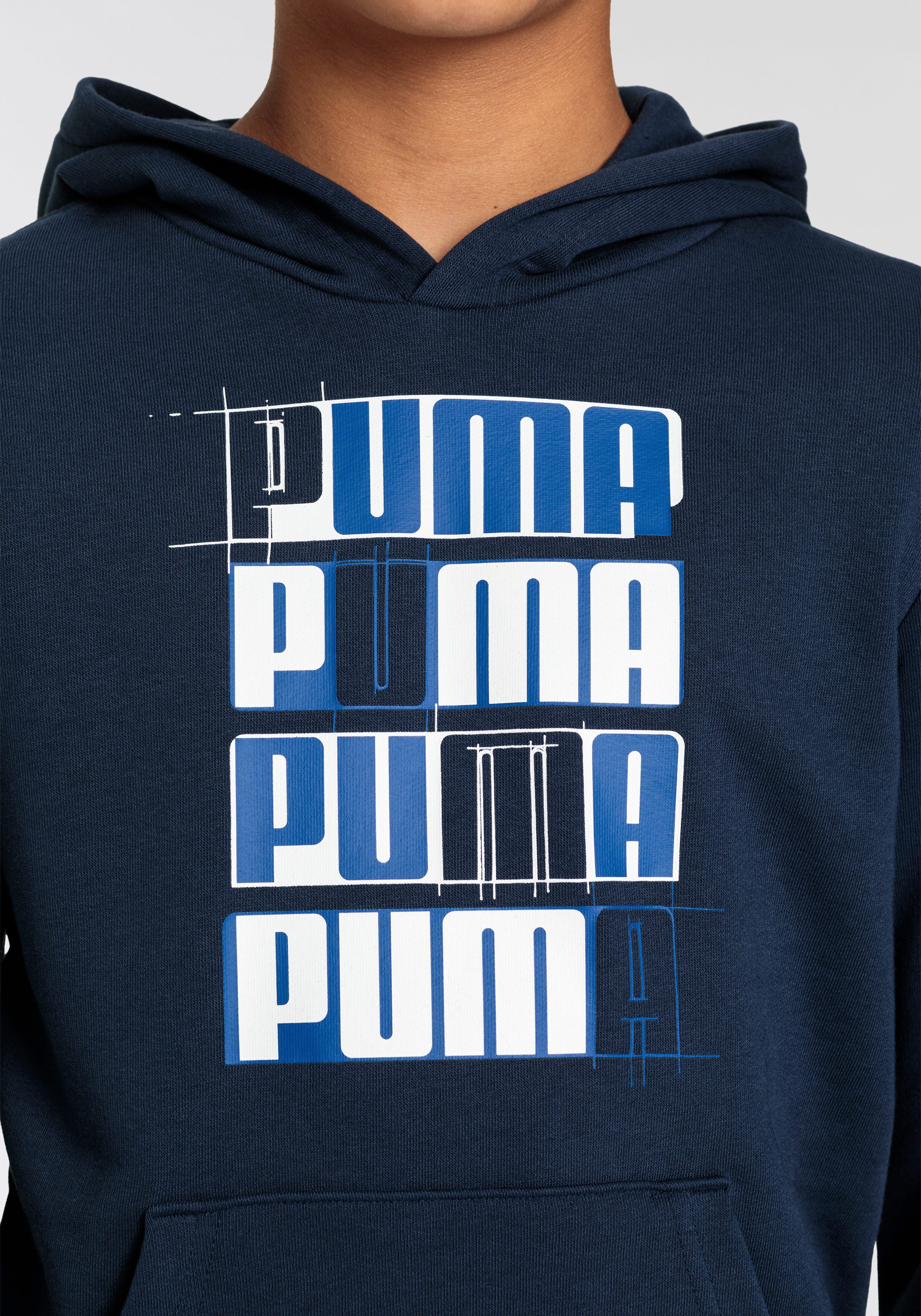 PUMA Hoodie ESS+ LOGO LAB HOODIE TR B (1-delig)