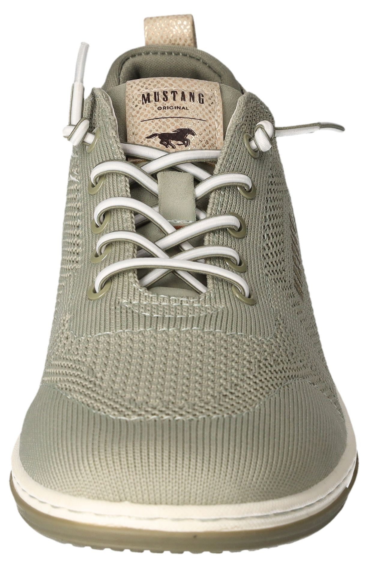 Mustang Shoes Slip-on sneakers , vrijetijdsschoen, lage schoen, instapschoen, met elastische veters