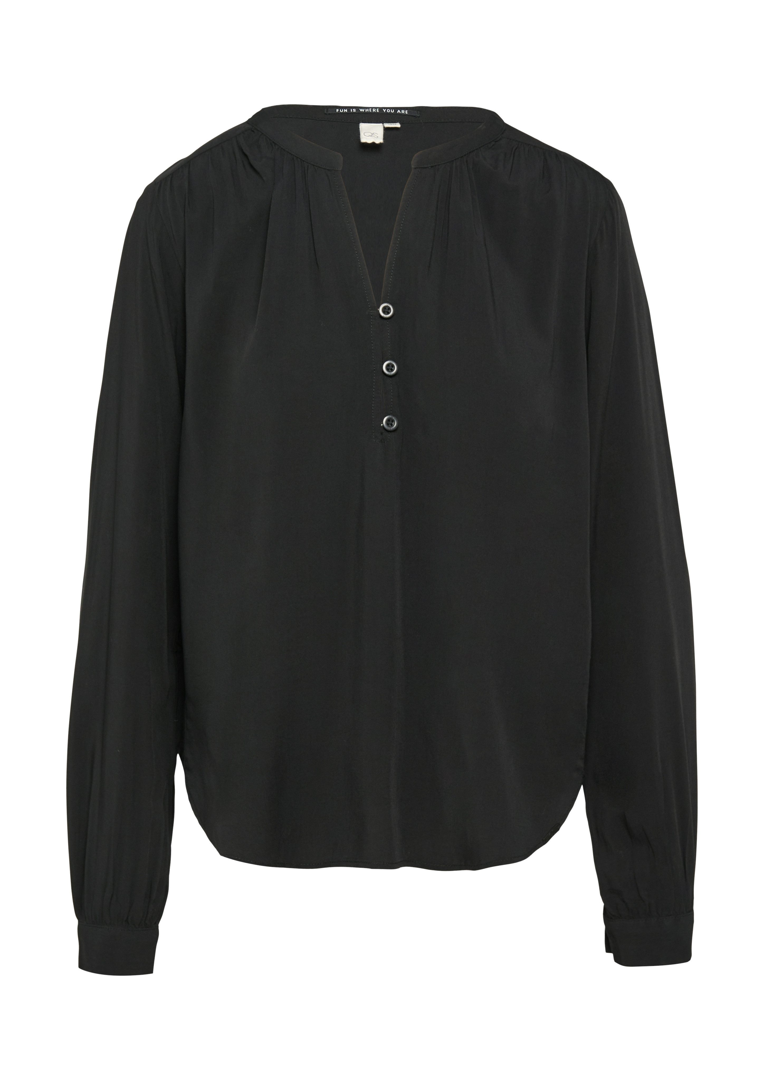 Q/S designed by Blouse met lange mouwen met manchetten