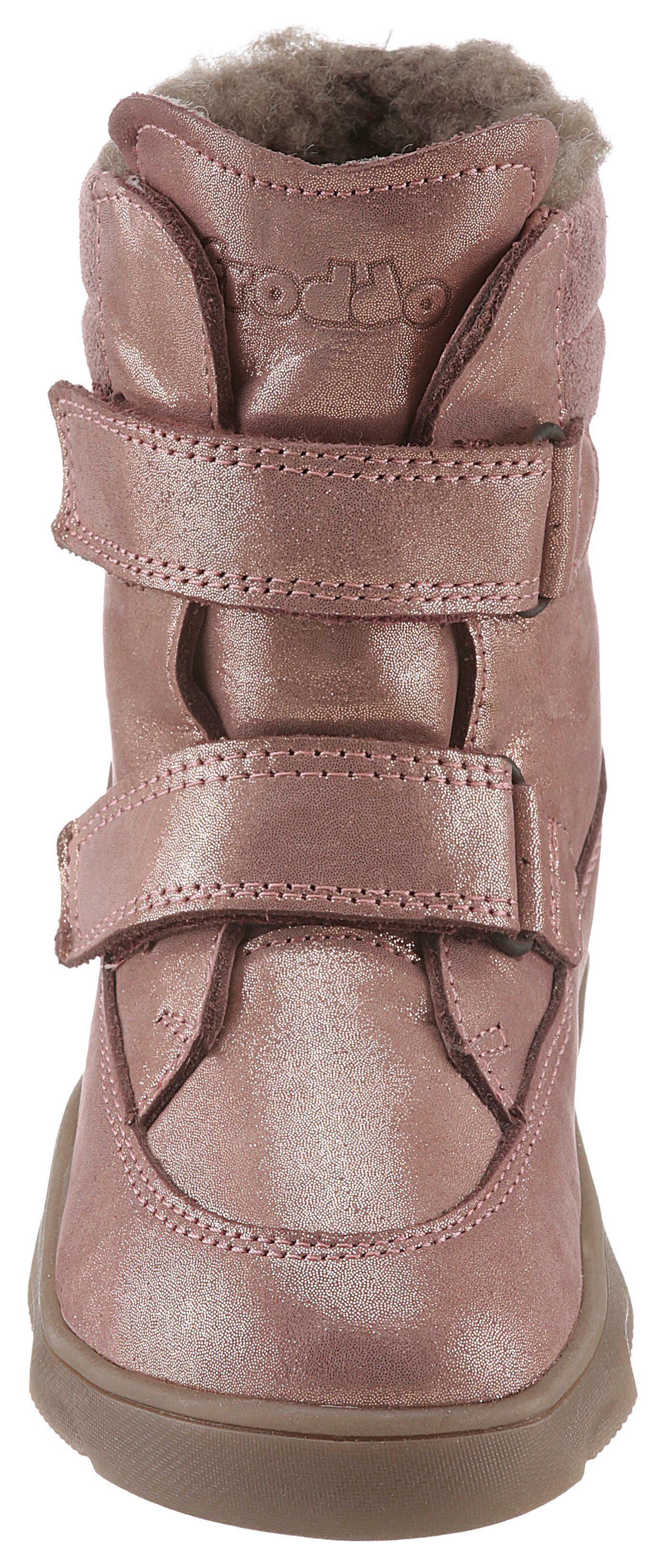 froddo® Barefootschoenen ZERU TEX WINTER BAREFOOT Klittenbandlaarzen, winterlaarzen, laarzen met wolvoering