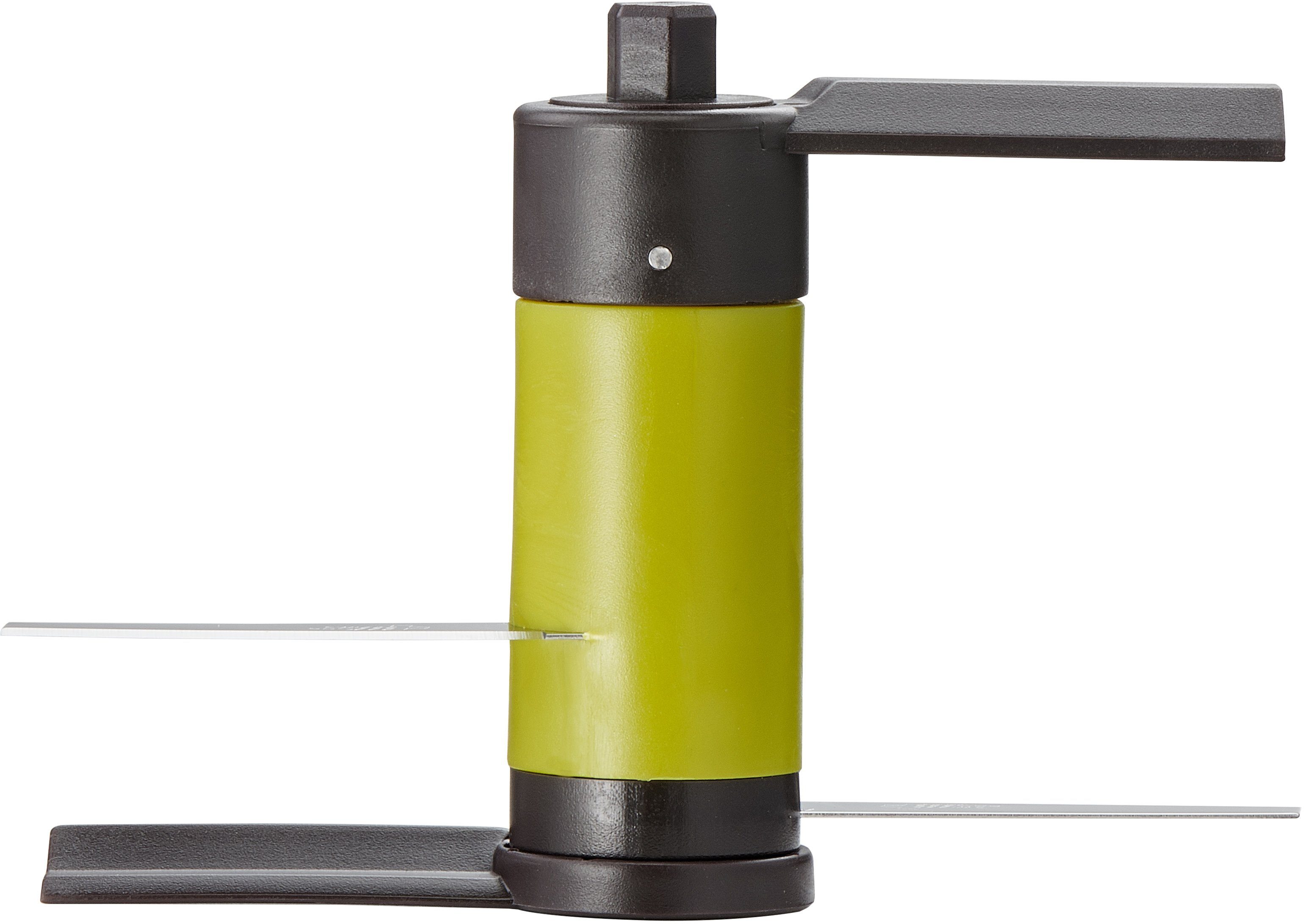 Tefal Groentesnijder Ingenio hakker 900ml, roestvrijstalen messen, antislip, soft-touch handgreep, zwart/groen