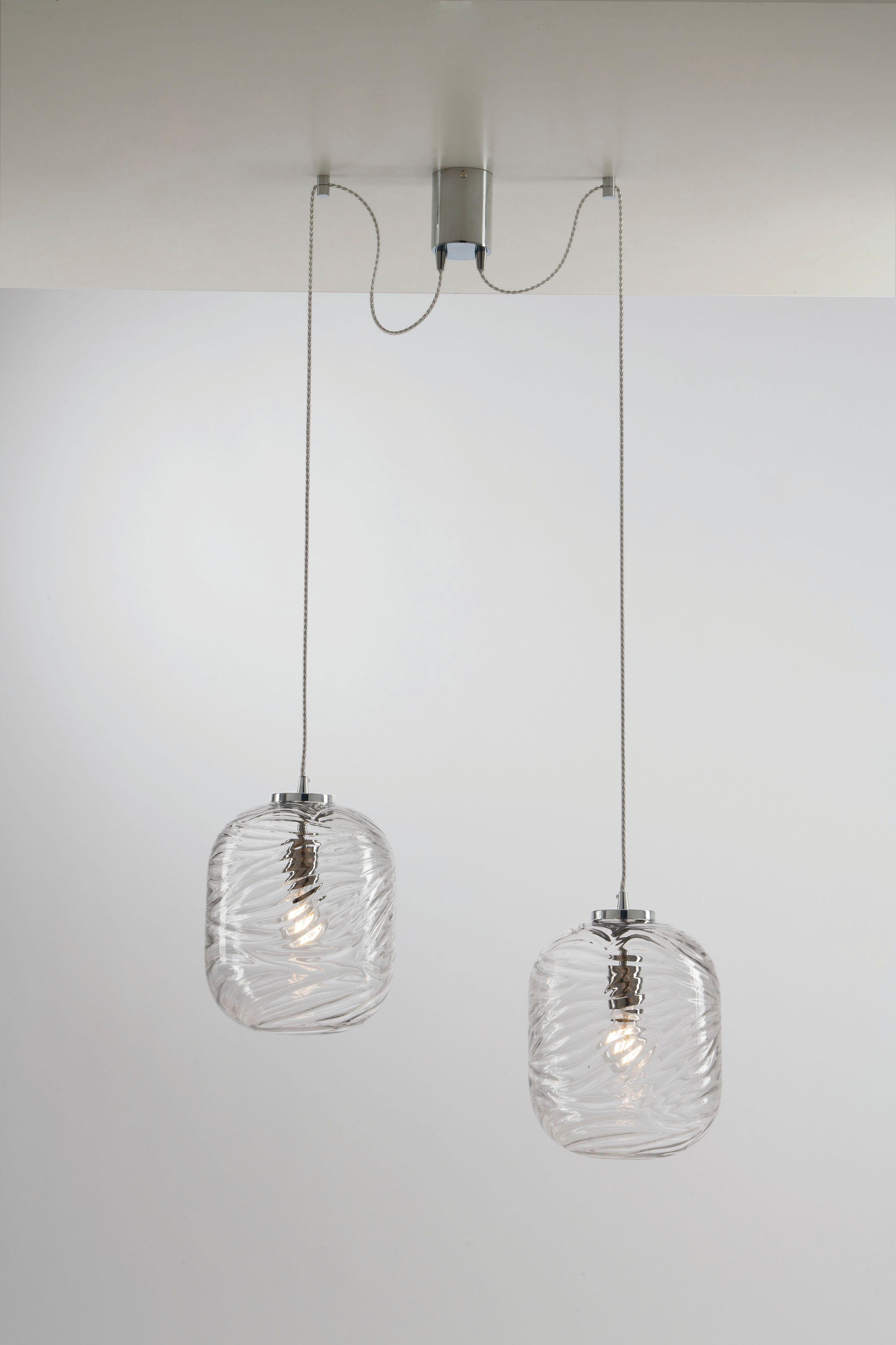 ECO-LIGHT Hanglamp Nereide hanglampen zilver