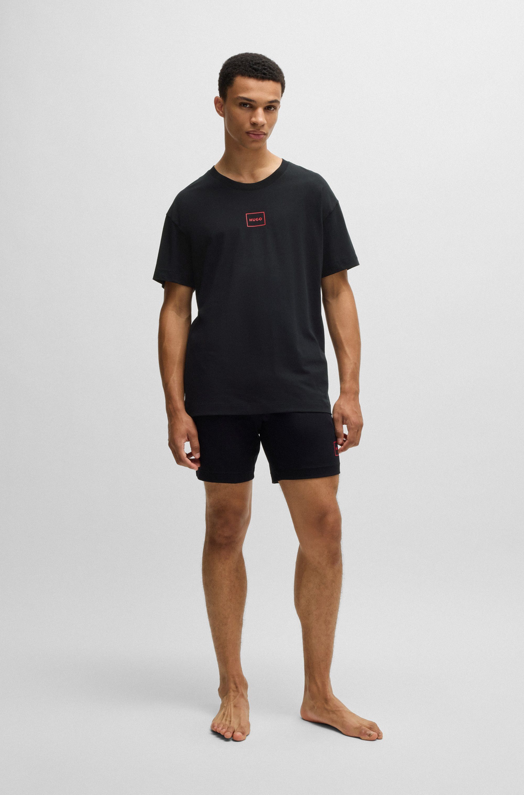 HUGO underwear T-shirt Laze T-Shirt met een ronde hals