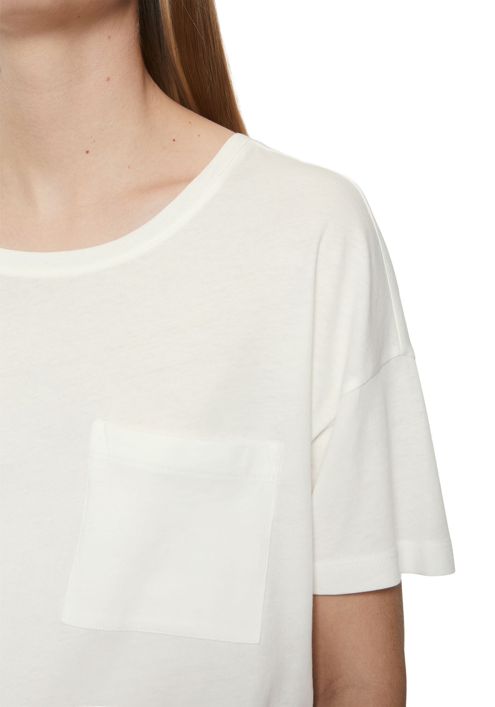 Marc O'Polo DENIM T-shirt eenvoudig ontwerp, borstzak