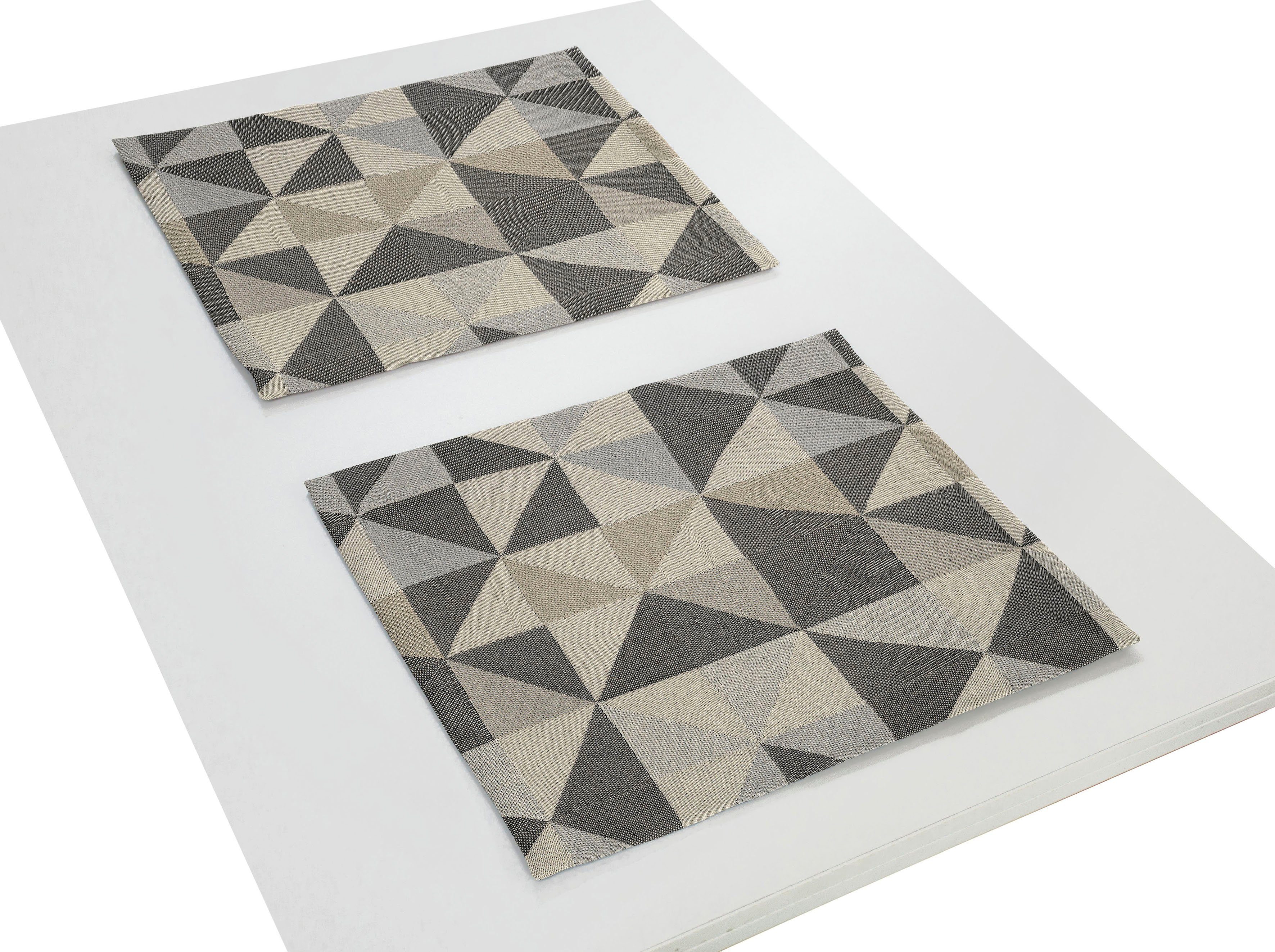Adam Set placemats Bio Bel GOTS organic, gecertificeerd door CERES 0242, duurzaam (2 stuks)