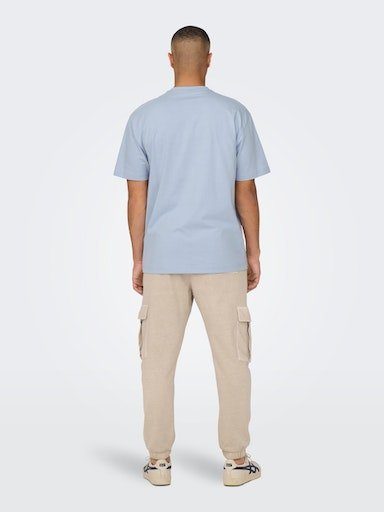 ONLY & SONS Shirt met ronde hals ONSFRED RLX SS TEE
