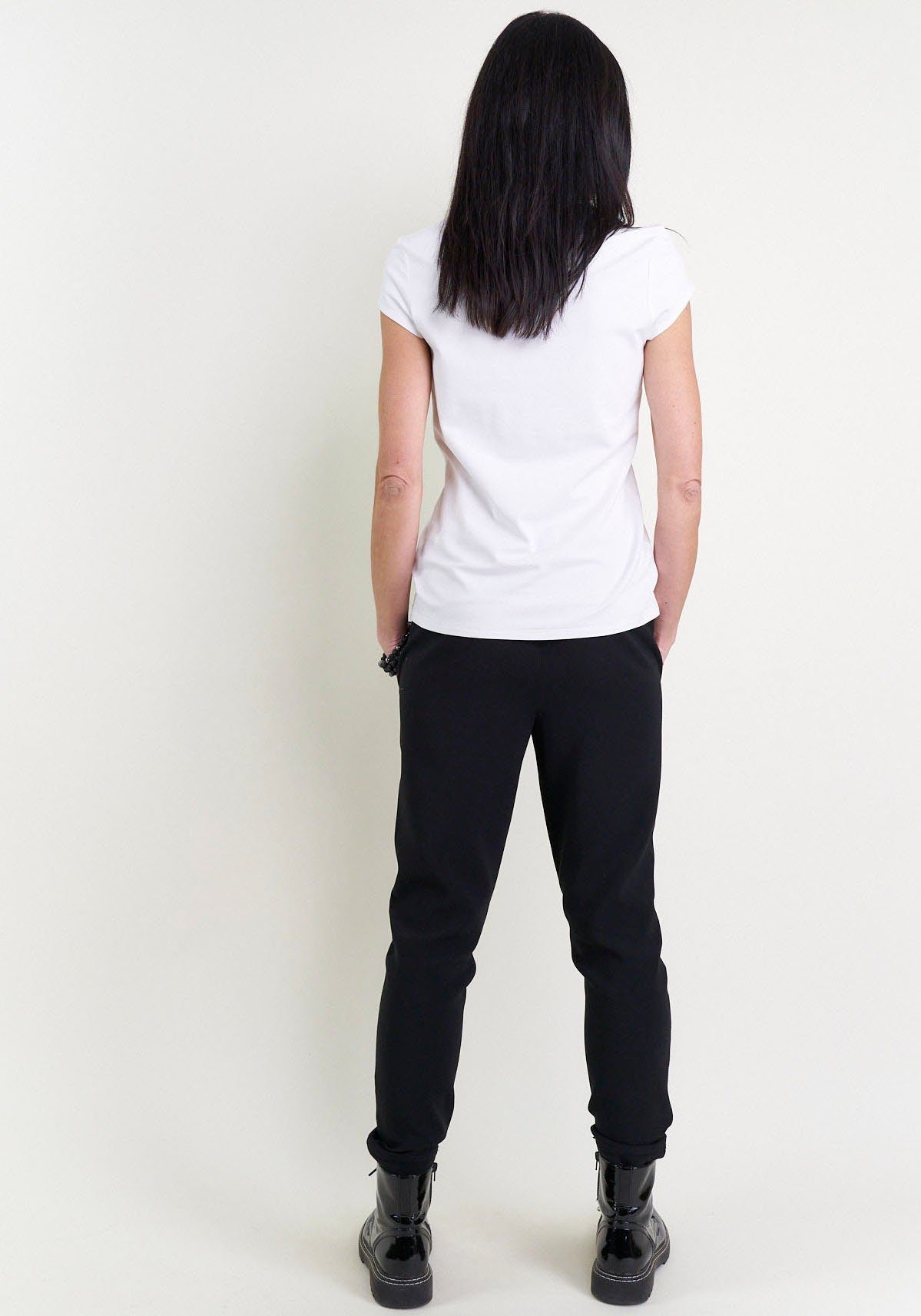 Seidel Moden T-shirt met kapmouwen, made in germany