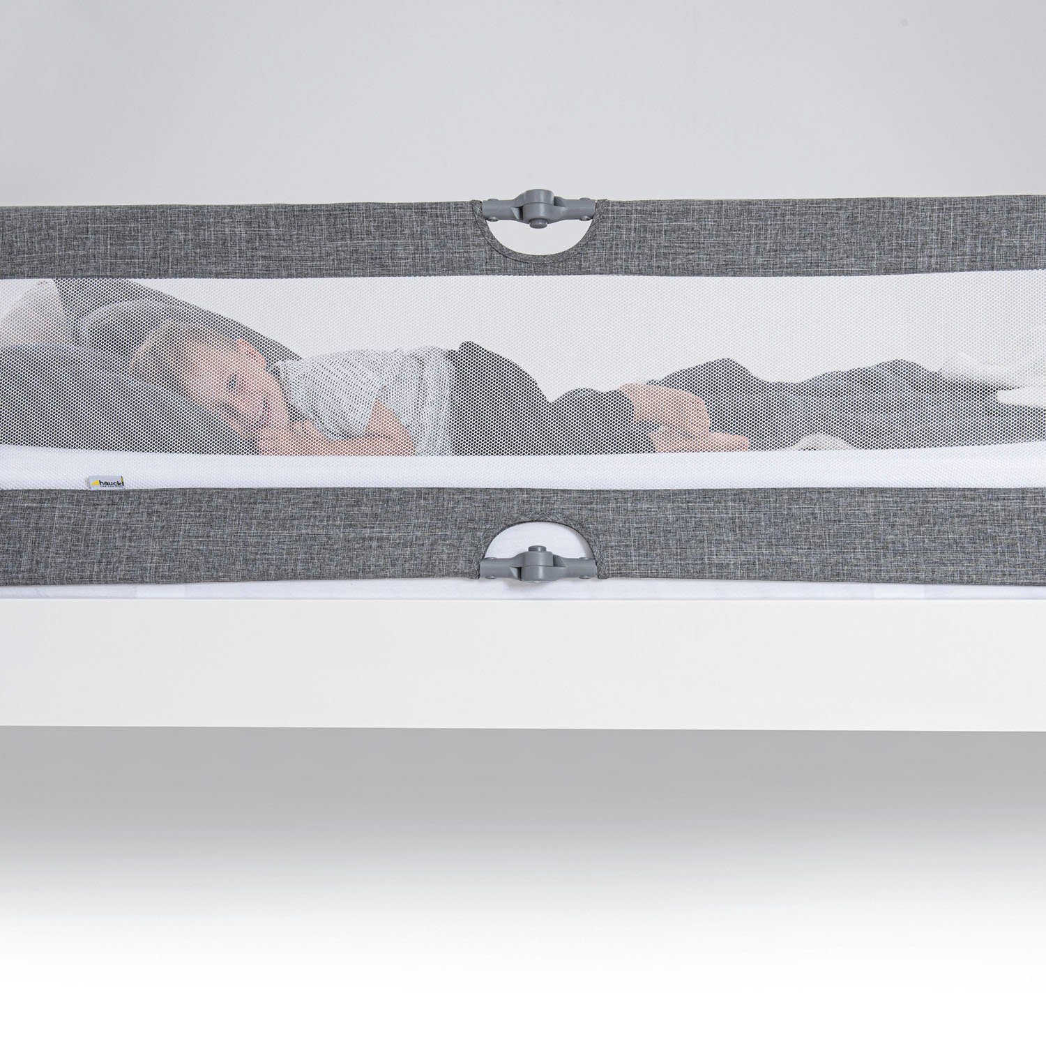 Hauck Bedhekje Sleep N Safe Plus XL - melange grey