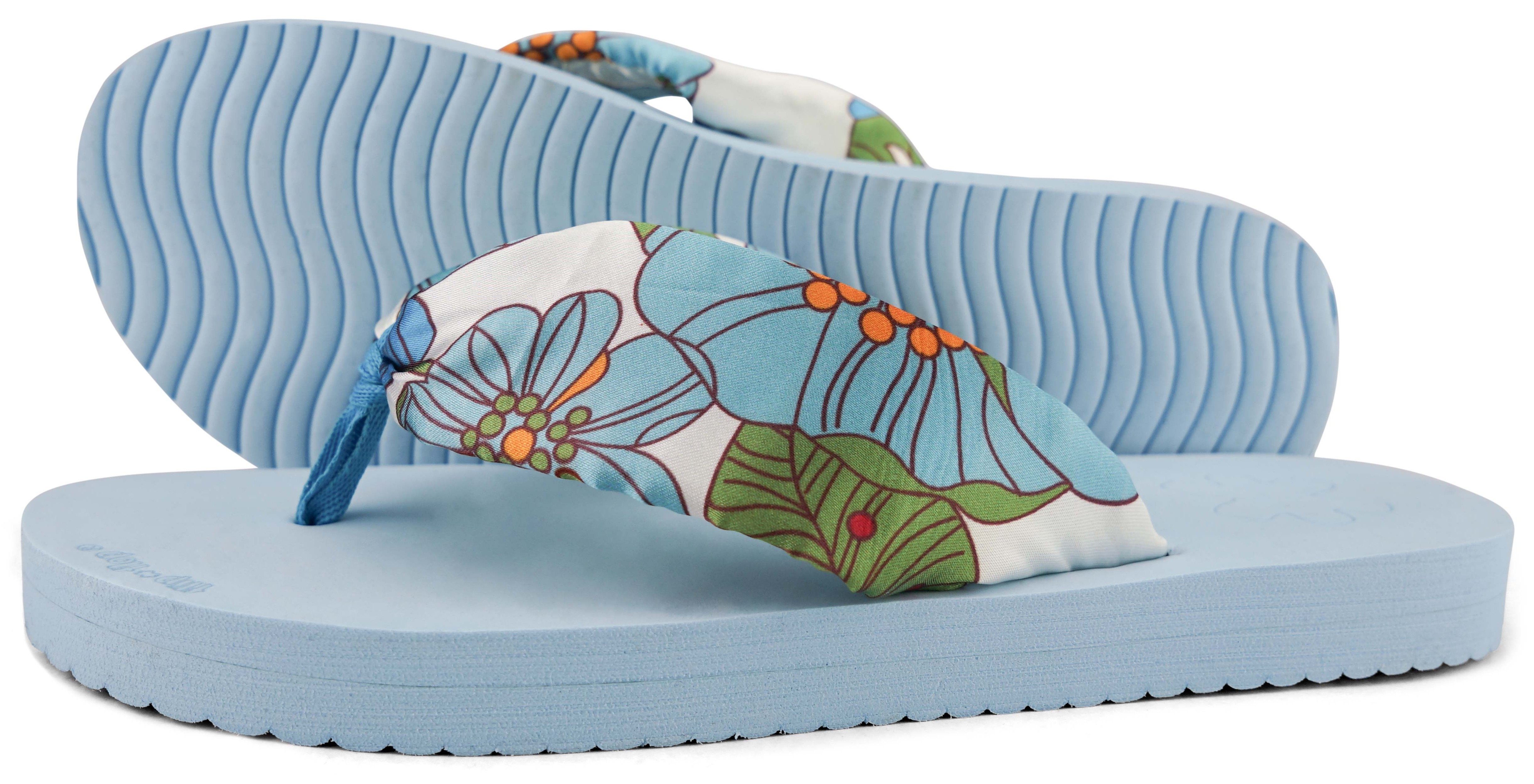 Flip Flop Teenslippers Flip*tube flower , zomerschoen, slippers, poolslides met mooie bloemenprint