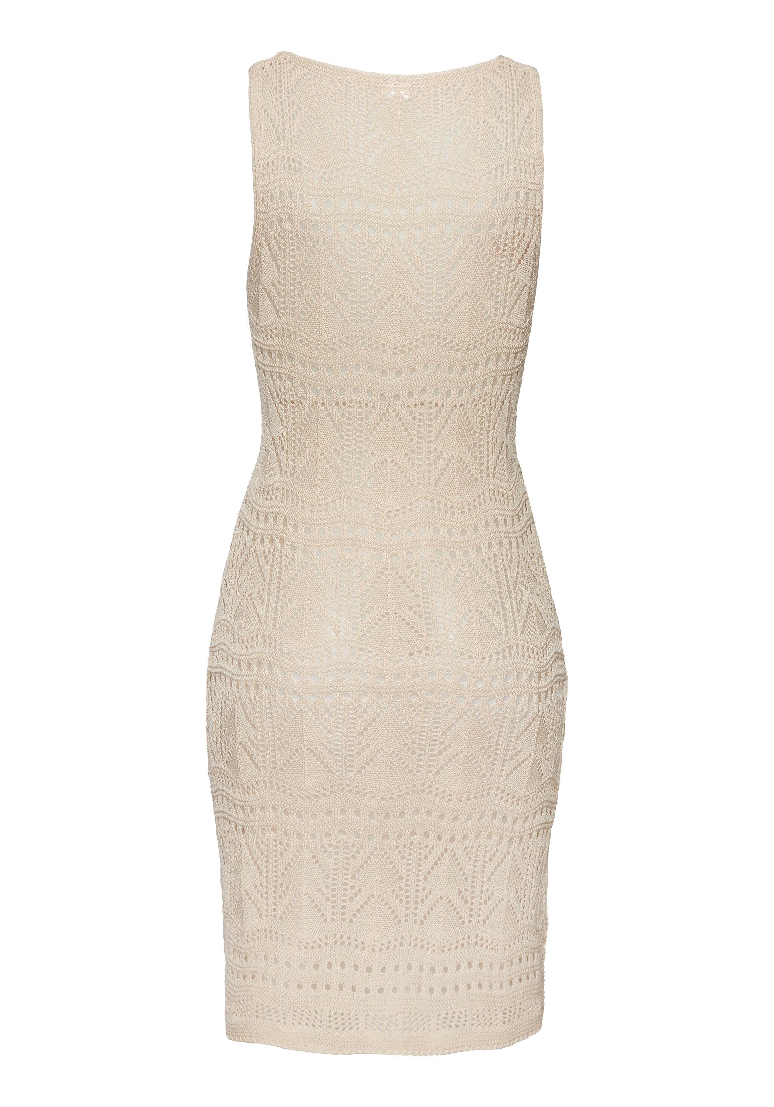 s.Oliver RED LABEL Beachwear Gebreide jurk met ajourmotief