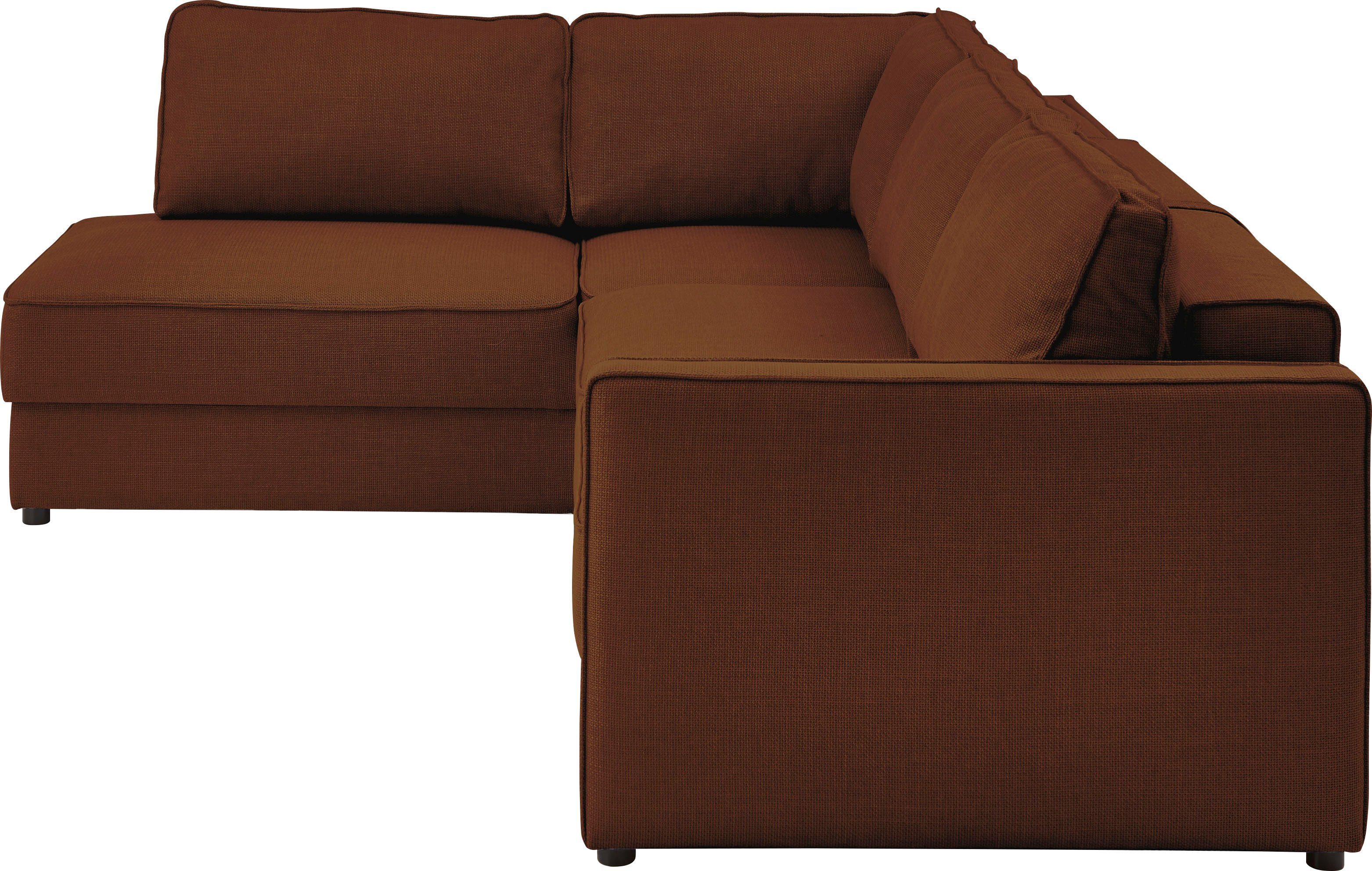 ATLANTIC home collection Slaapbank Chill Hoekbank met slaapfunctie en bedlade
